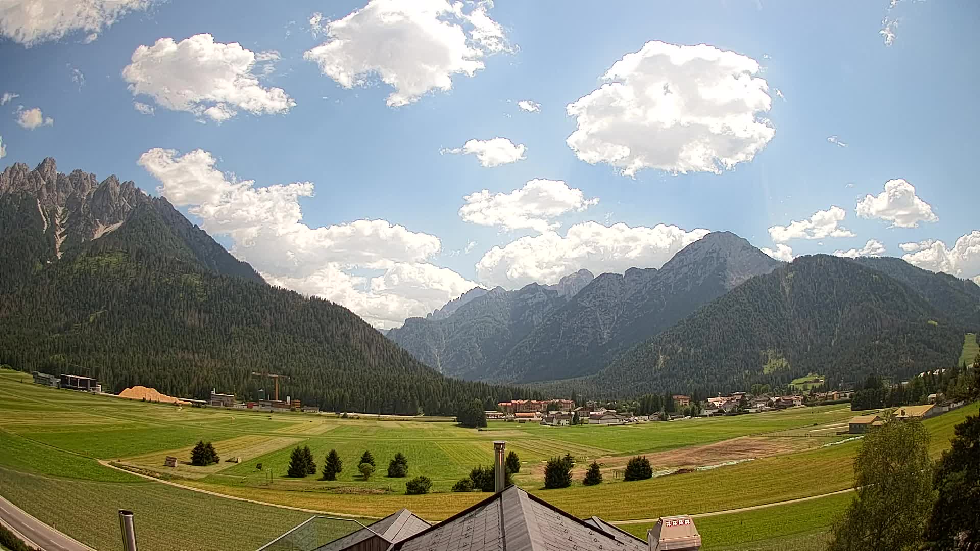 Webcam Toblach Dolomites – Vue depuis l’Hôtel Rosengarten