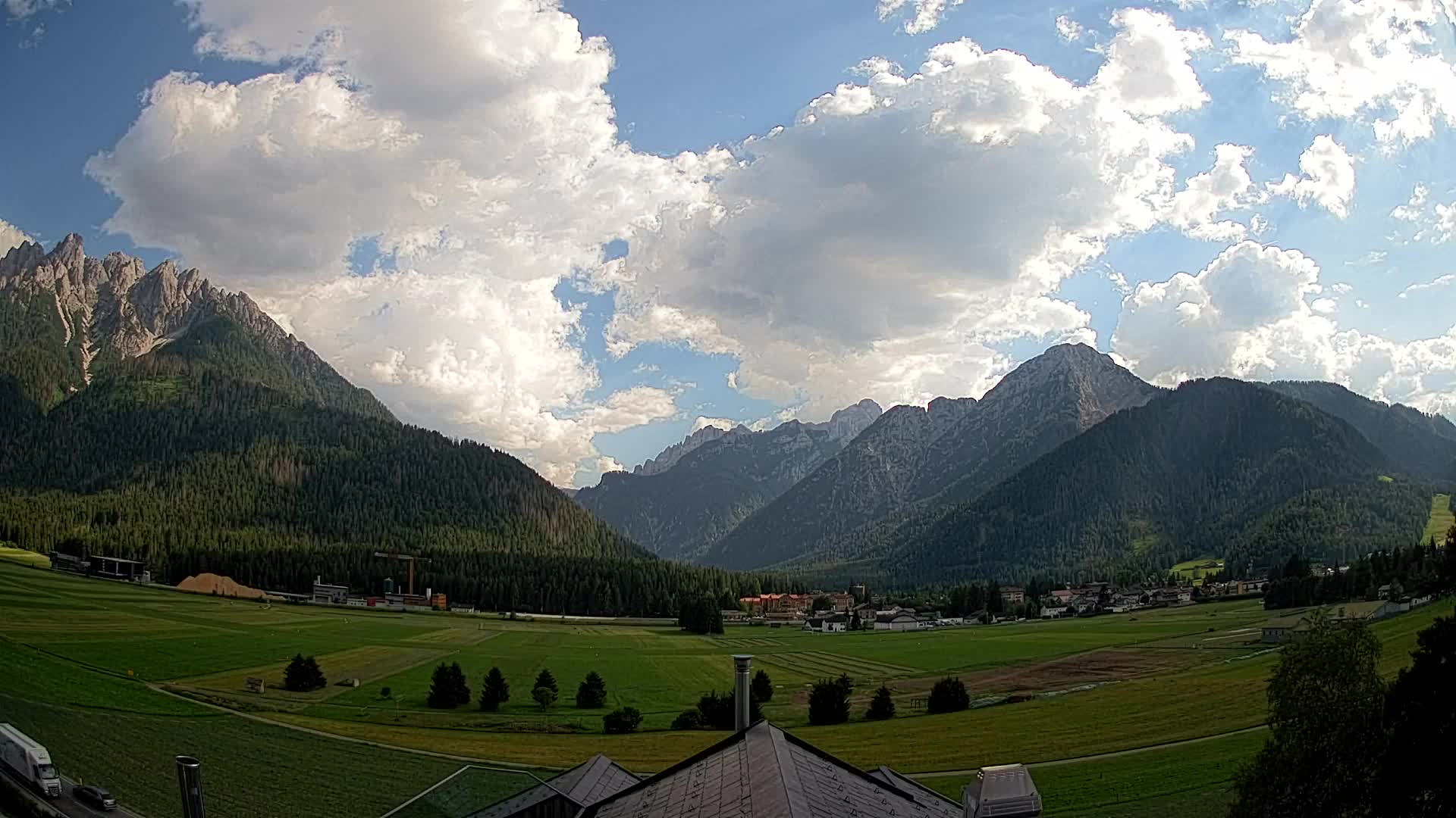 Webcam Toblach Dolomiten – Blick vom Hotel Rosengarten