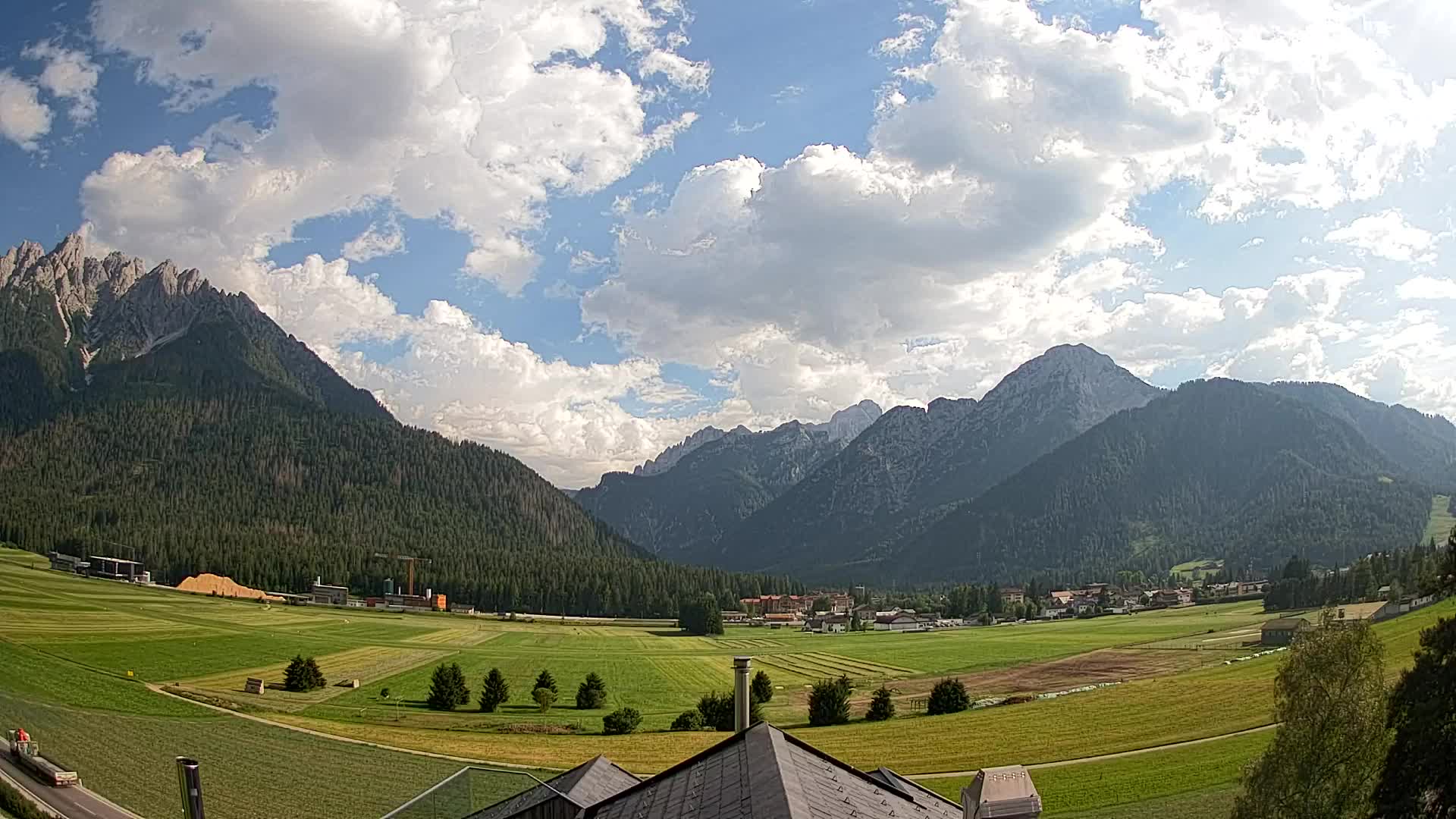 Webcam Dobbiaco Dolomiti – Vista dall’Hotel Rosengarten