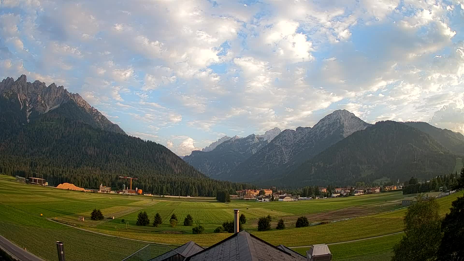 Webcam Toblach Dolomites – Vue depuis l’Hôtel Rosengarten