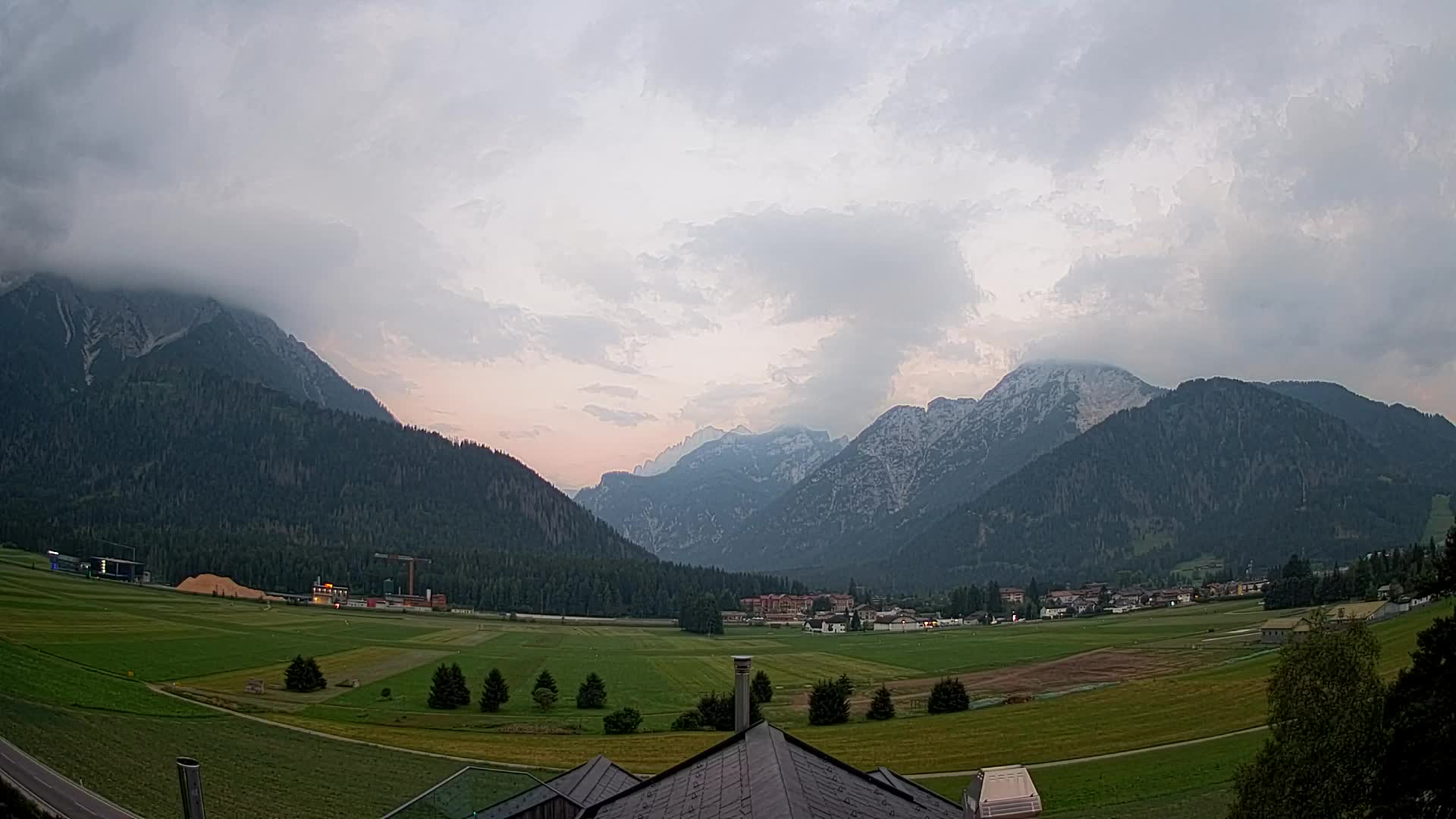 Webcam Toblach Dolomitas – Vista desde el Hotel Rosengarten