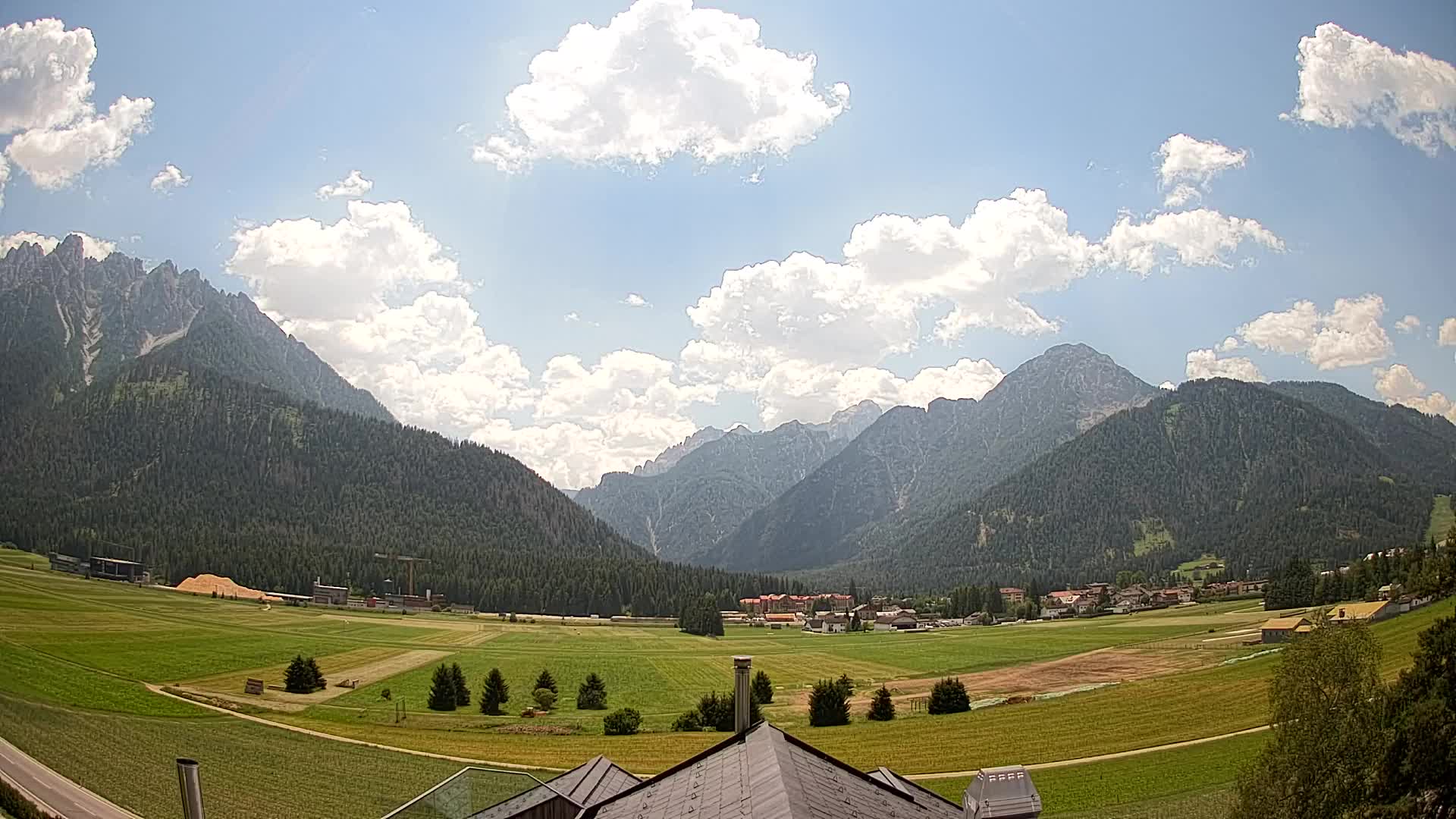 Webcam Toblach Dolomiten – Blick vom Hotel Rosengarten