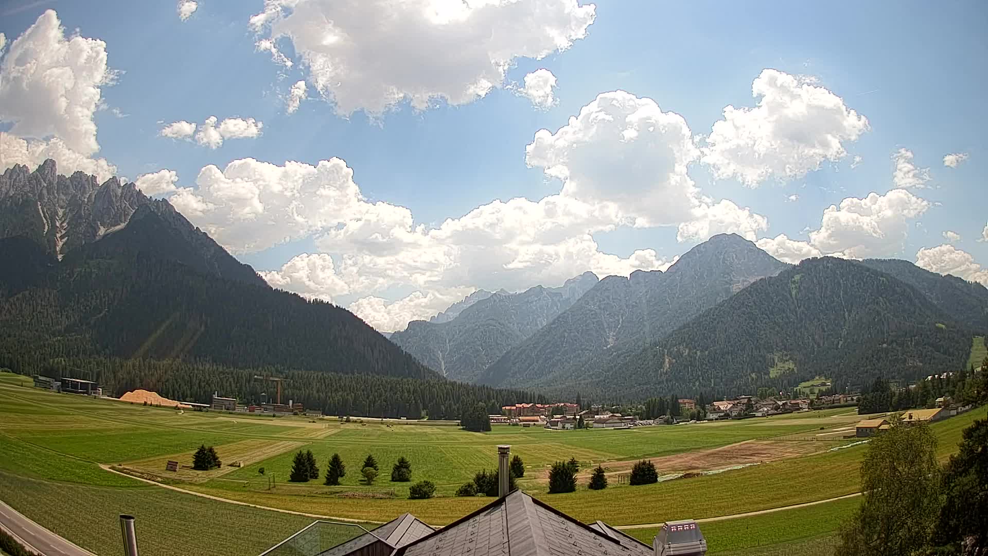 Webcam Toblach Dolomiten – Blick vom Hotel Rosengarten