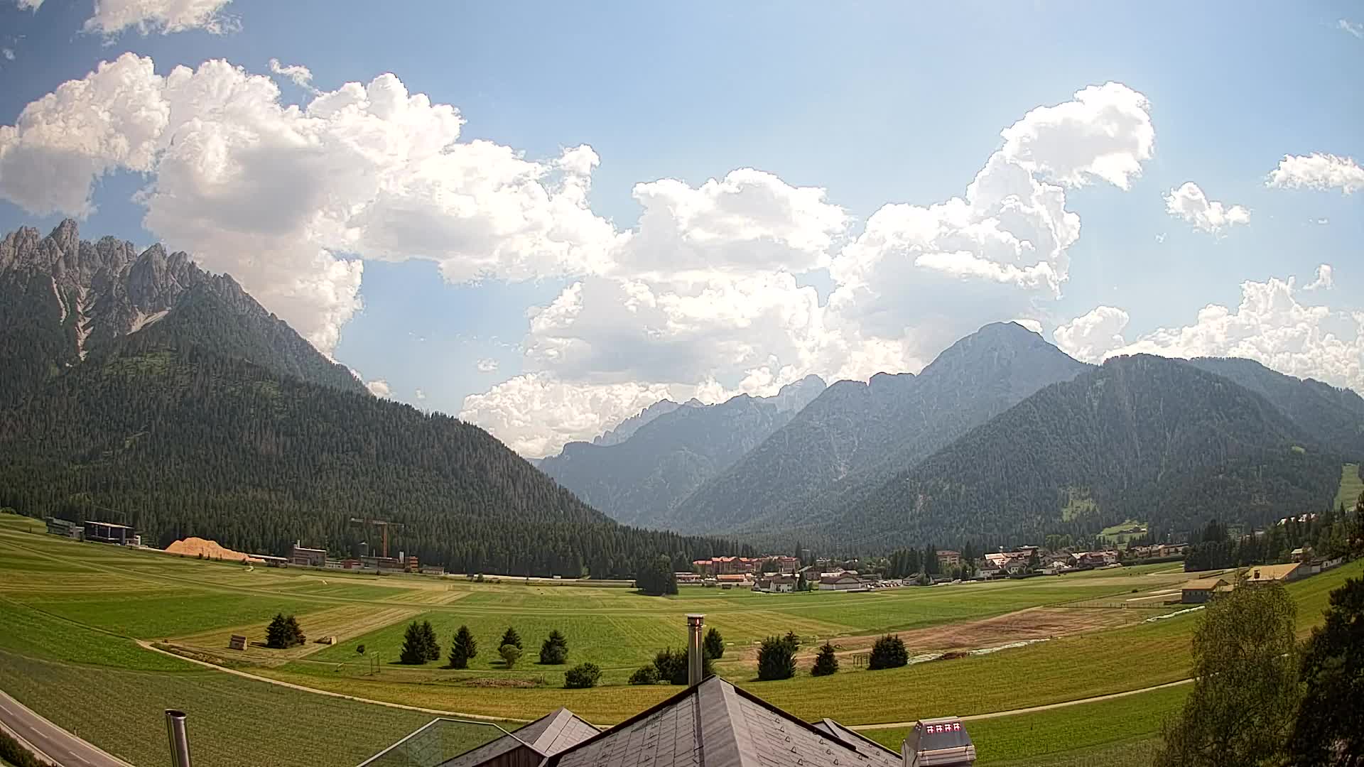Webcam Toblach Dolomiten – Blick vom Hotel Rosengarten
