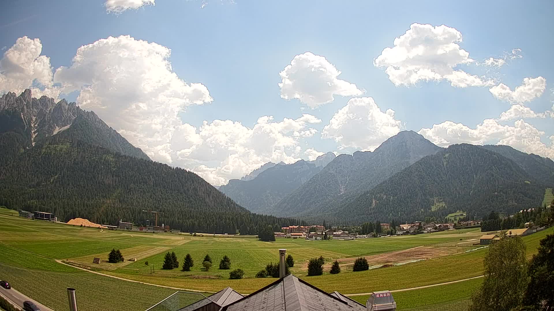Webcam Toblach Dolomitas – Vista desde el Hotel Rosengarten