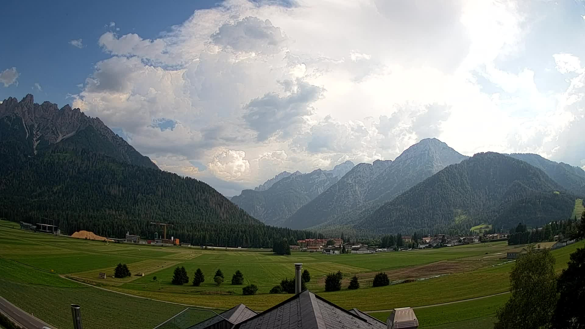 Webcam Toblach Dolomites – Vue depuis l’Hôtel Rosengarten
