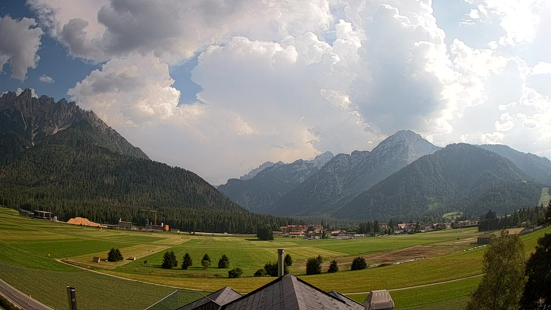 Webcam Toblach Dolomiten – Blick vom Hotel Rosengarten