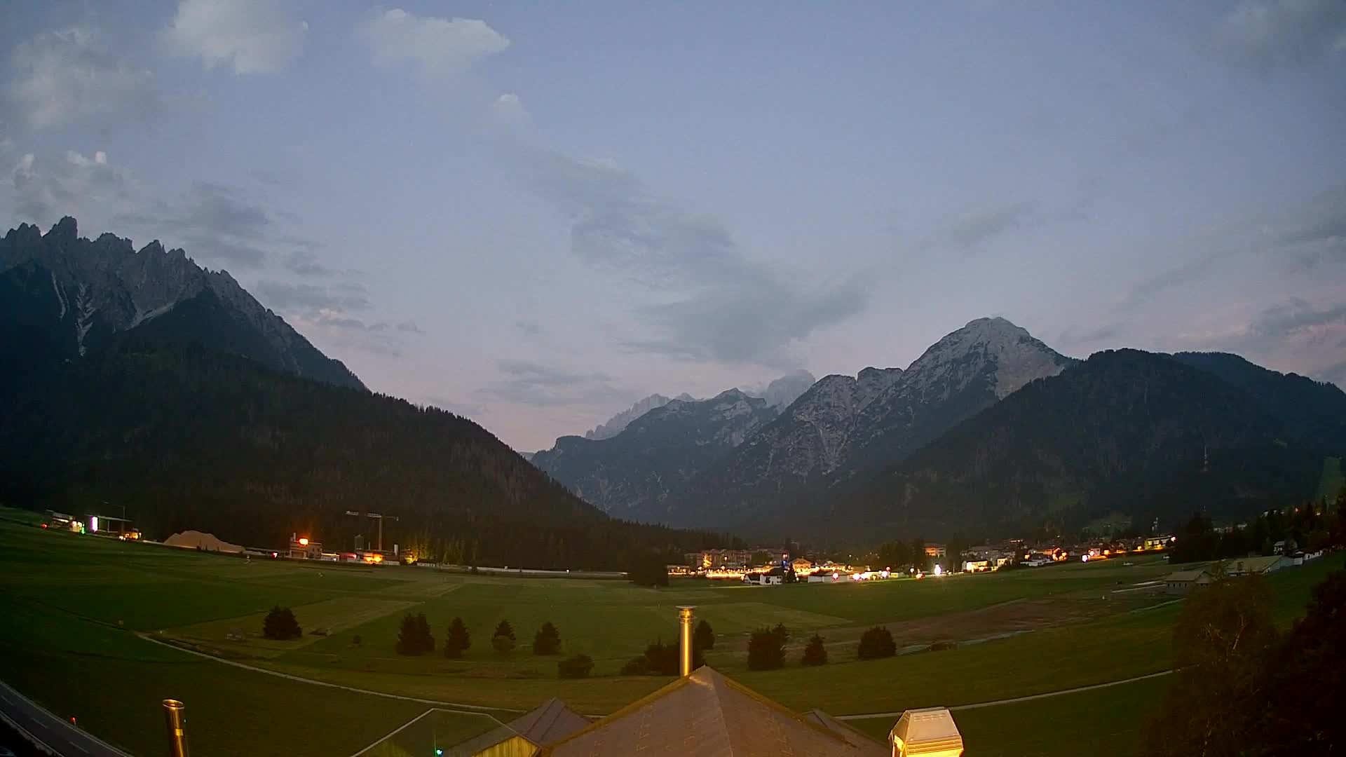 Webcam Toblach Dolomites – Vue depuis l’Hôtel Rosengarten