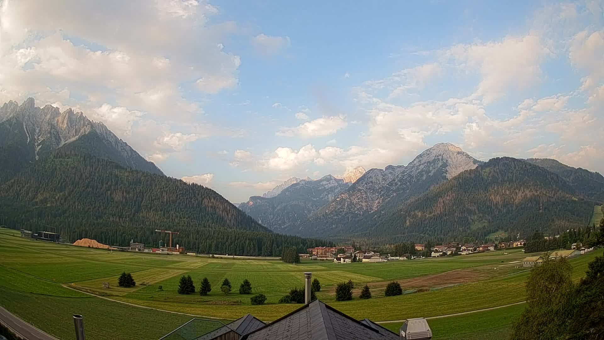 Webcam Toblach Dolomiten – Blick vom Hotel Rosengarten