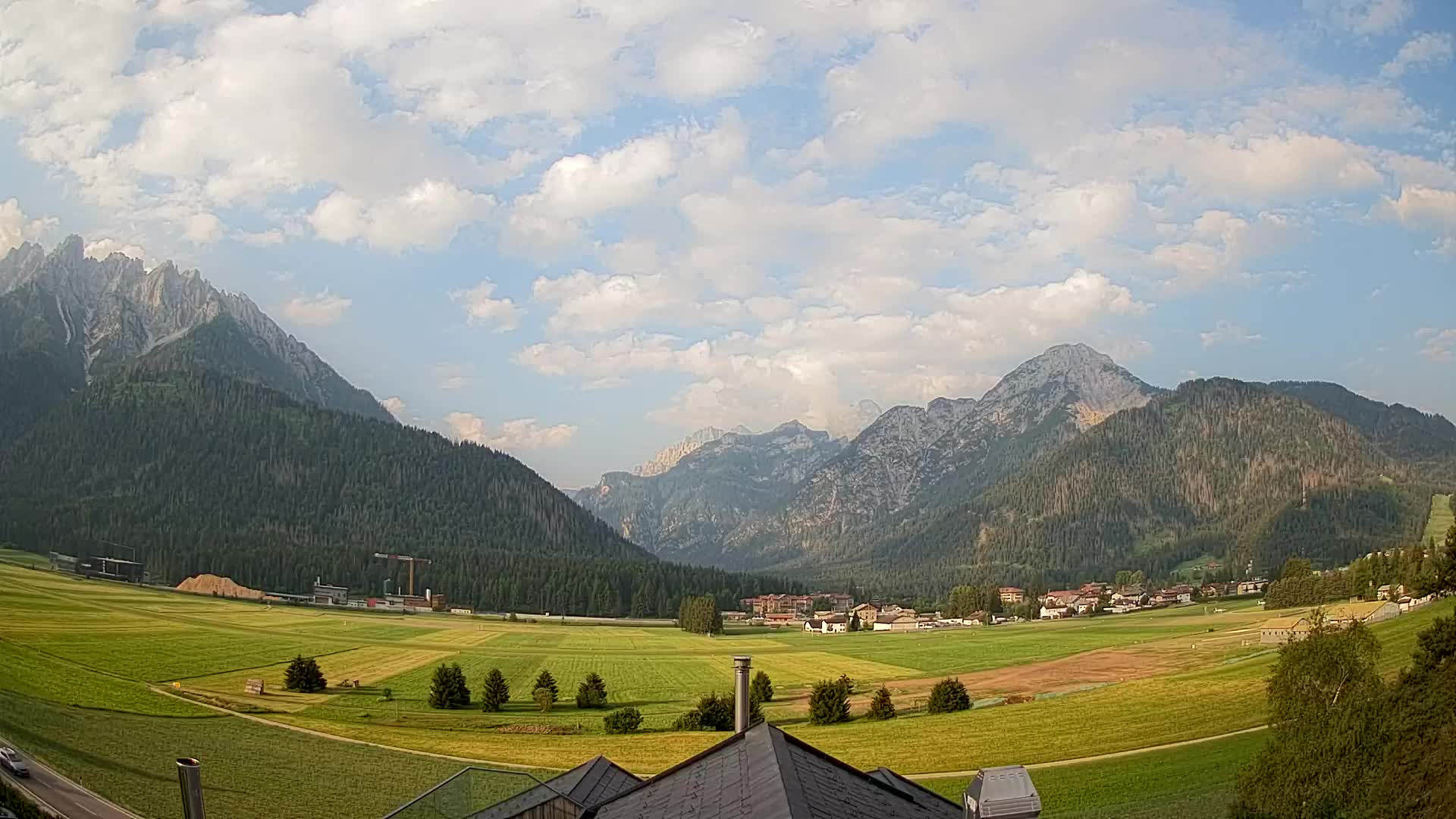 Webcam Toblach Dolomites – Vue depuis l’Hôtel Rosengarten