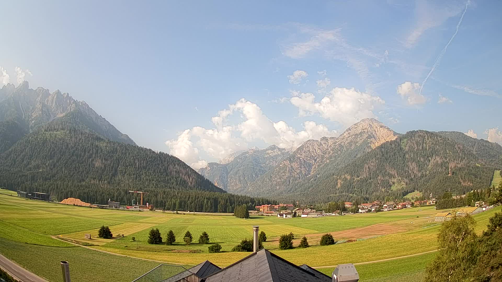 Webcam Toblach Dolomites – Vue depuis l’Hôtel Rosengarten