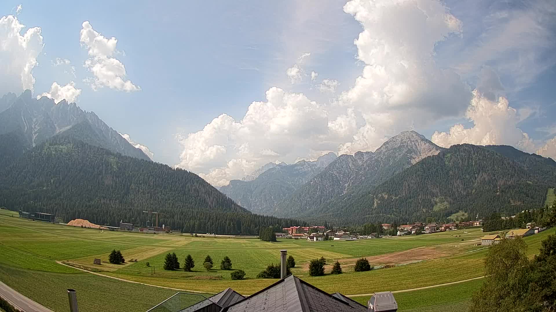 Webcam Toblach Dolomitas – Vista desde el Hotel Rosengarten