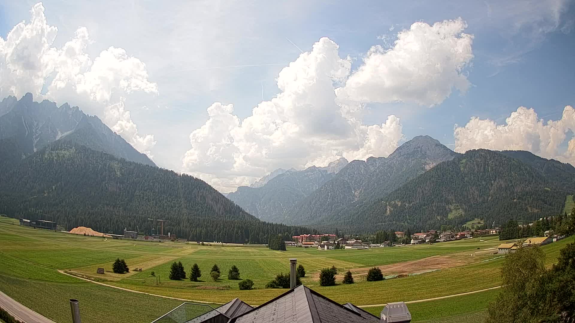 Webcam Dobbiaco Dolomiti – Vista dall’Hotel Rosengarten