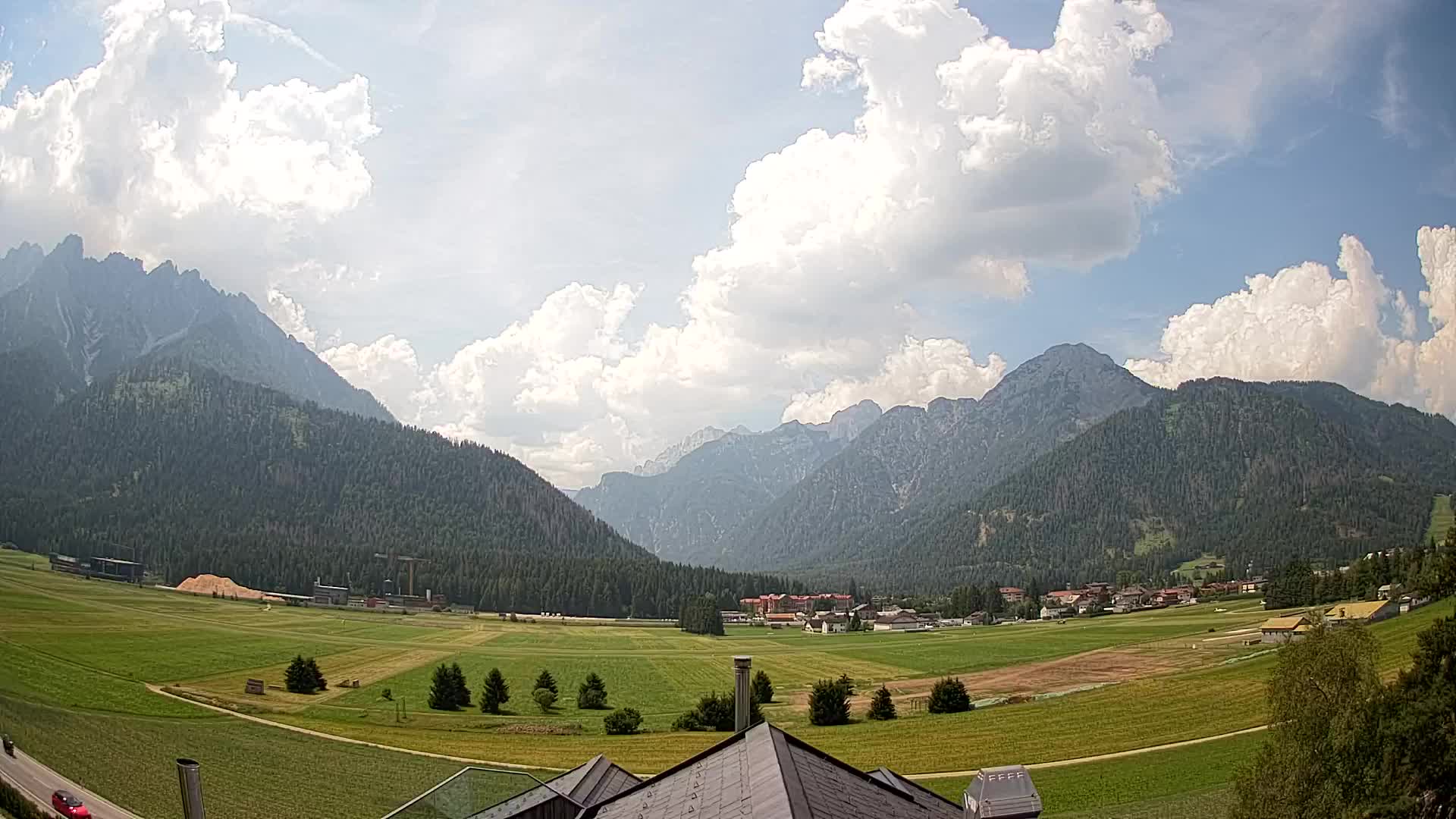 Webcam Dobbiaco Dolomiti – Vista dall’Hotel Rosengarten
