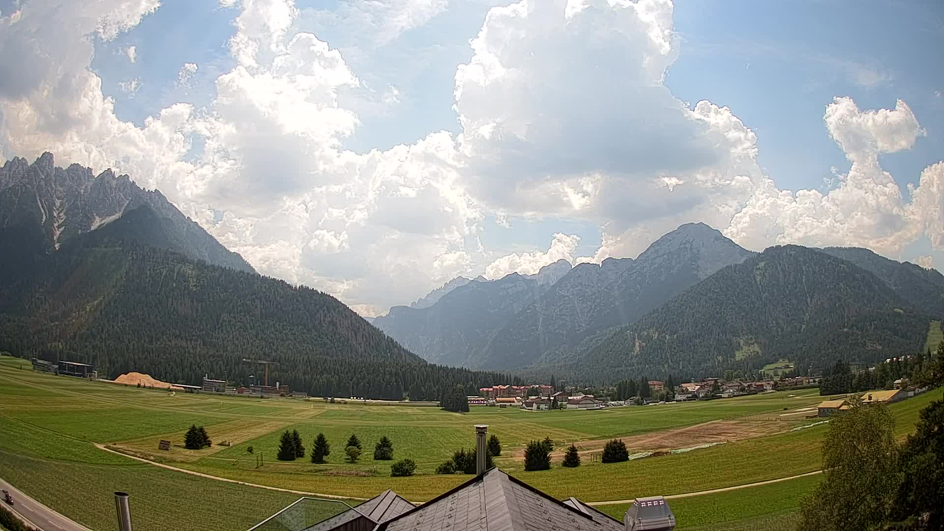 Webcam Dobbiaco Dolomiti – Vista dall’Hotel Rosengarten