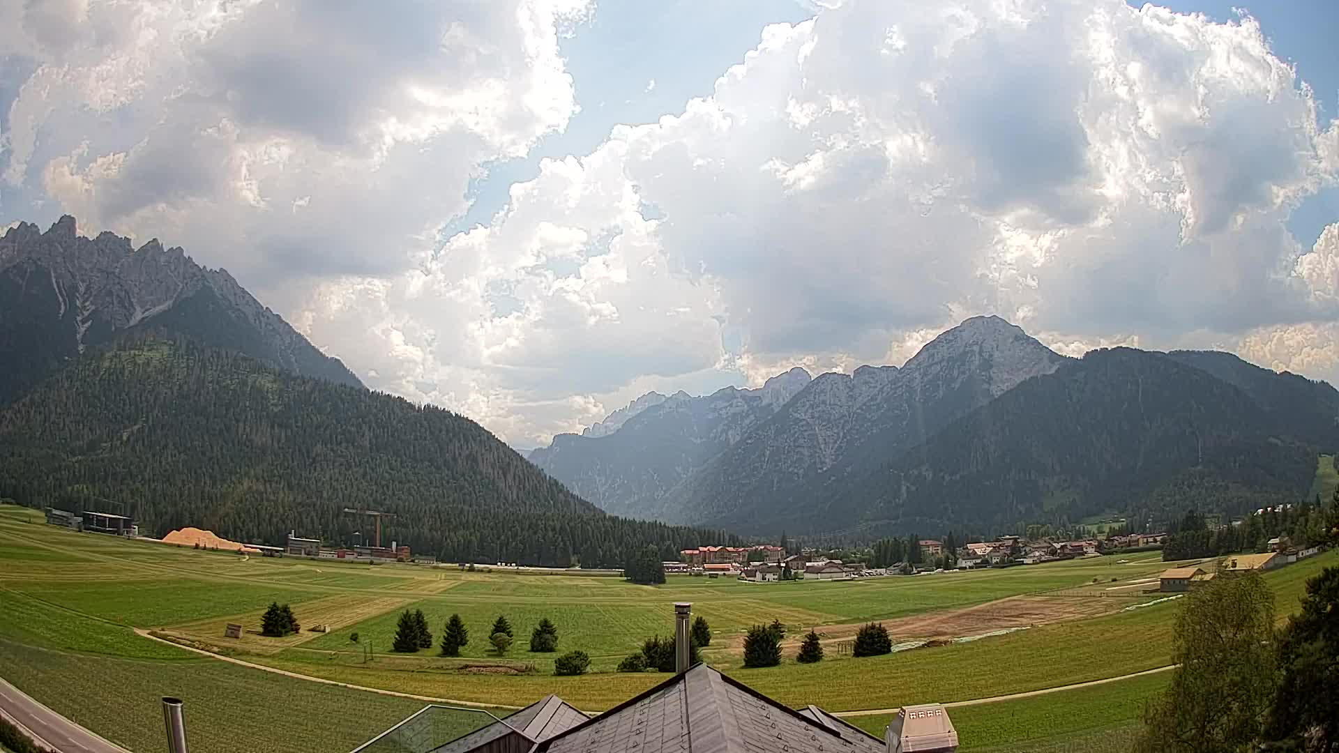Webcam Toblach Dolomiten – Blick vom Hotel Rosengarten