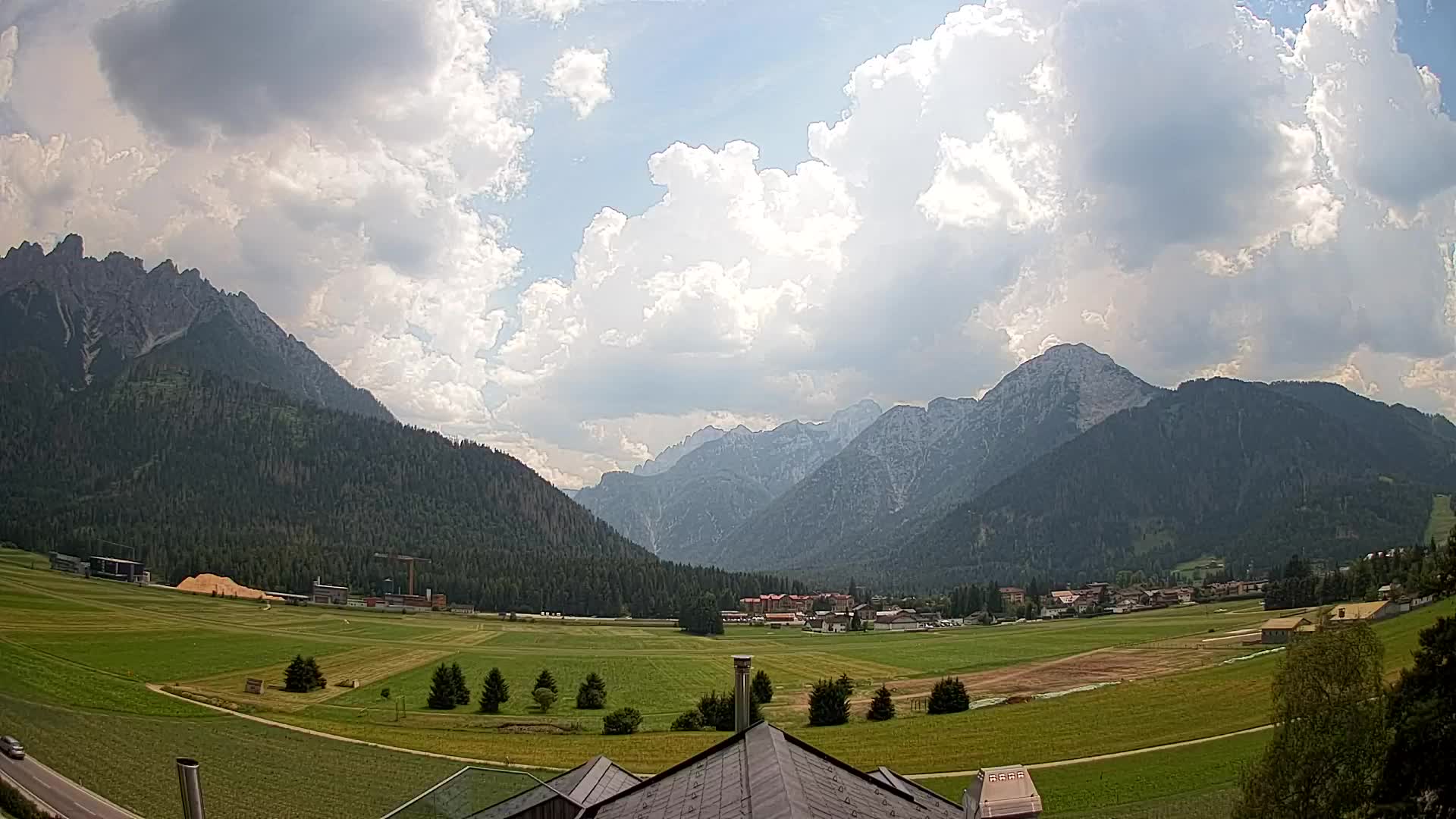 Webcam Toblach Dolomiten – Blick vom Hotel Rosengarten