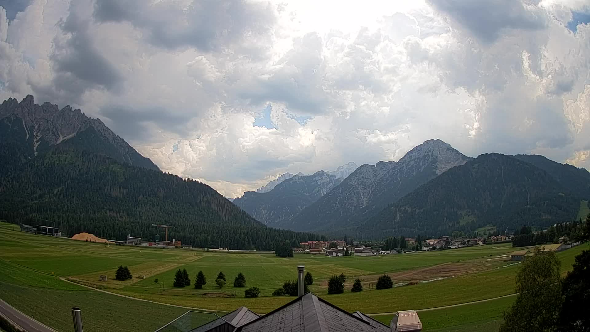 Webcam Dobbiaco Dolomiti – Vista dall’Hotel Rosengarten