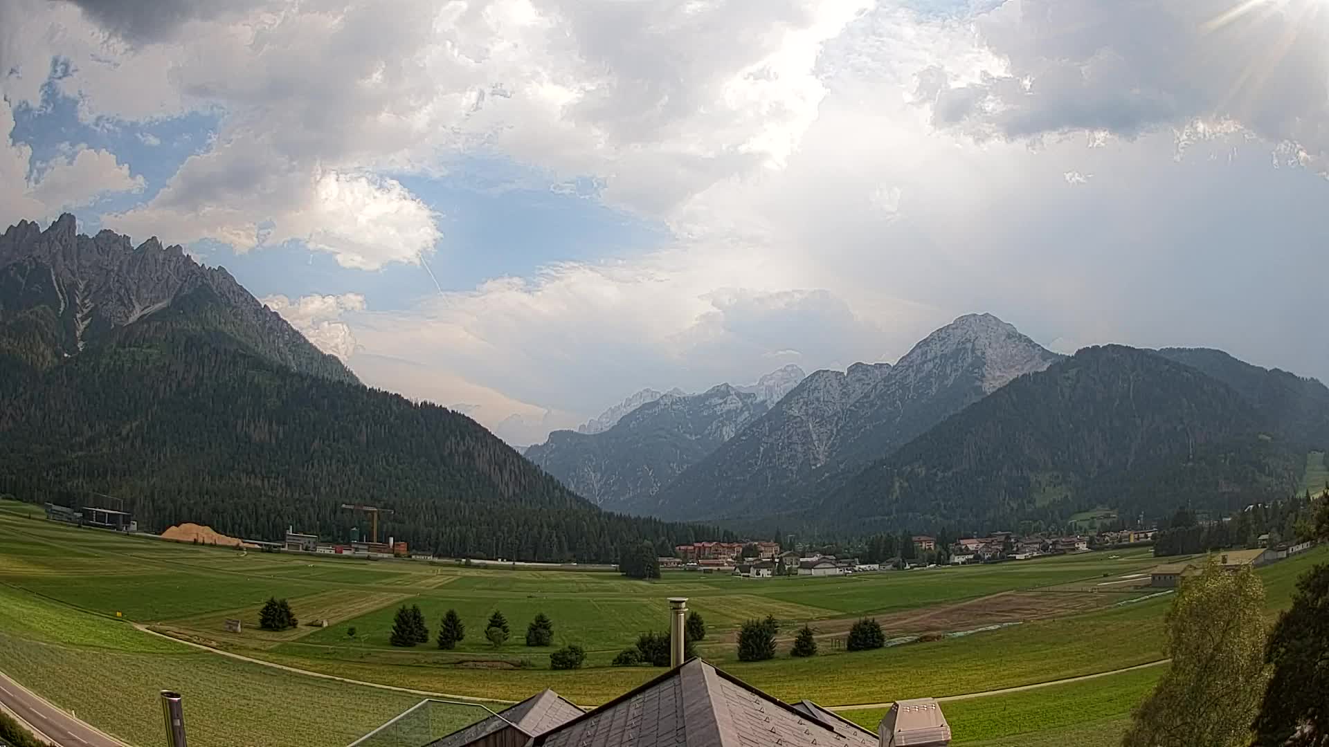 Webcam Toblach Dolomiten – Blick vom Hotel Rosengarten