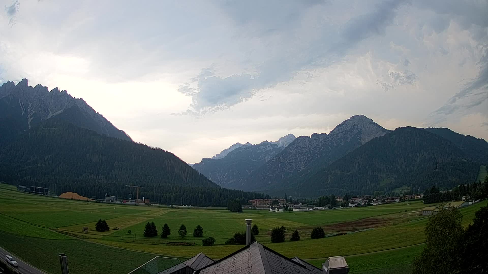 Webcam Toblach Dolomites – Vue depuis l’Hôtel Rosengarten