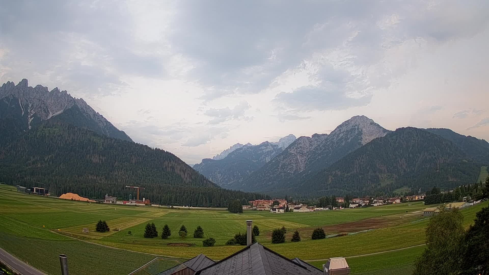 Webcam Toblach Dolomites – Vue depuis l’Hôtel Rosengarten