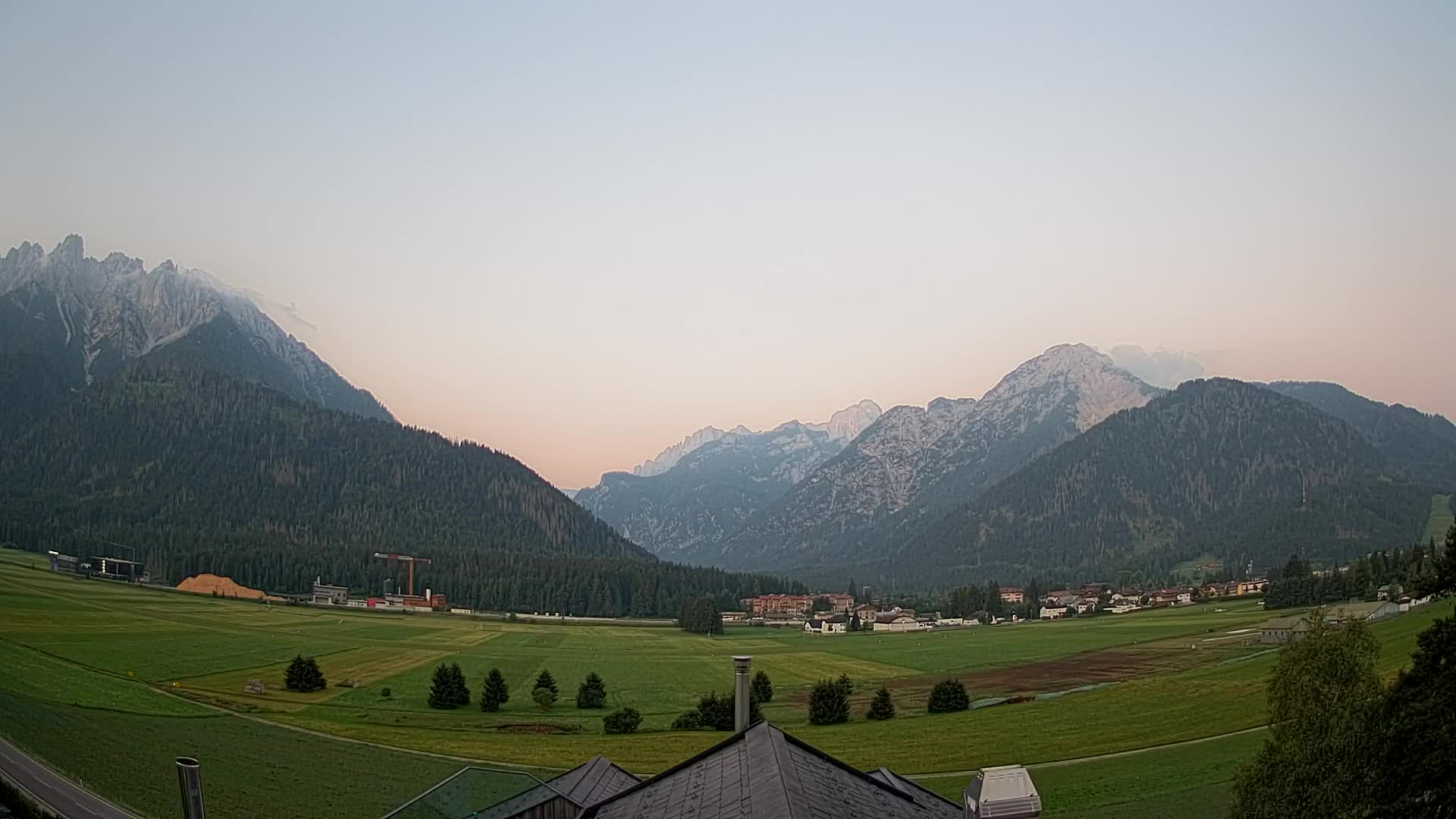 Webcam Toblach Dolomiten – Blick vom Hotel Rosengarten