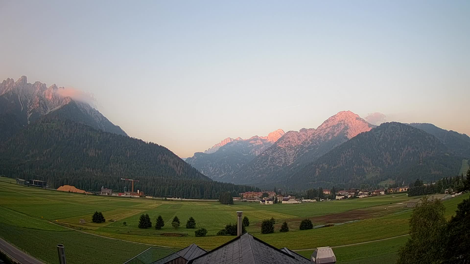 Webcam Toblach Dolomiten – Blick vom Hotel Rosengarten