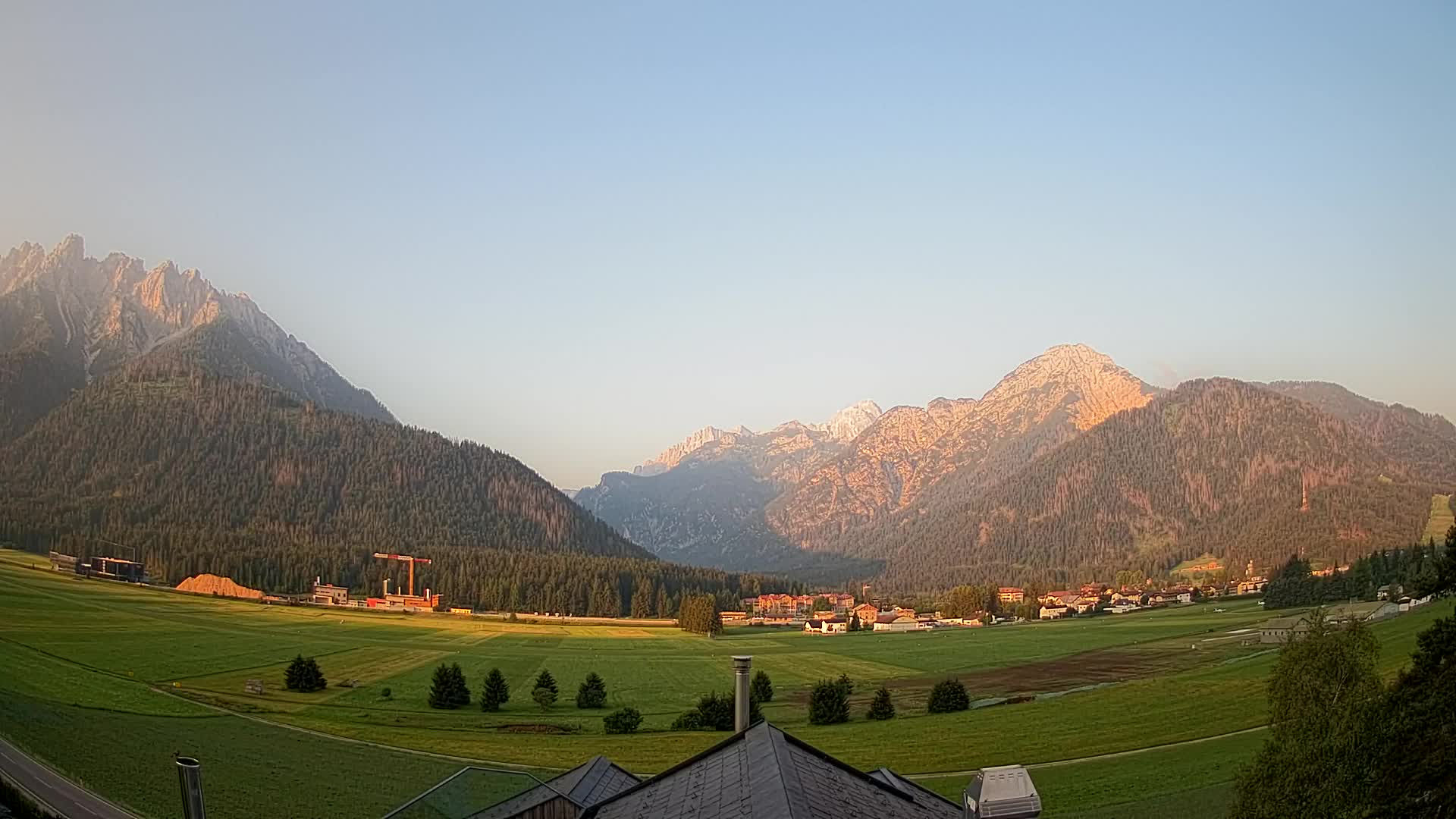 Webcam Toblach Dolomiten – Blick vom Hotel Rosengarten