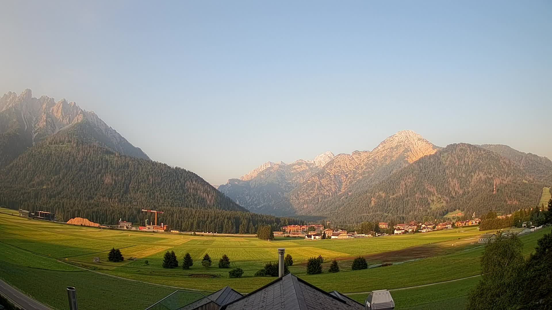 Webcam Toblach Dolomiten – Blick vom Hotel Rosengarten