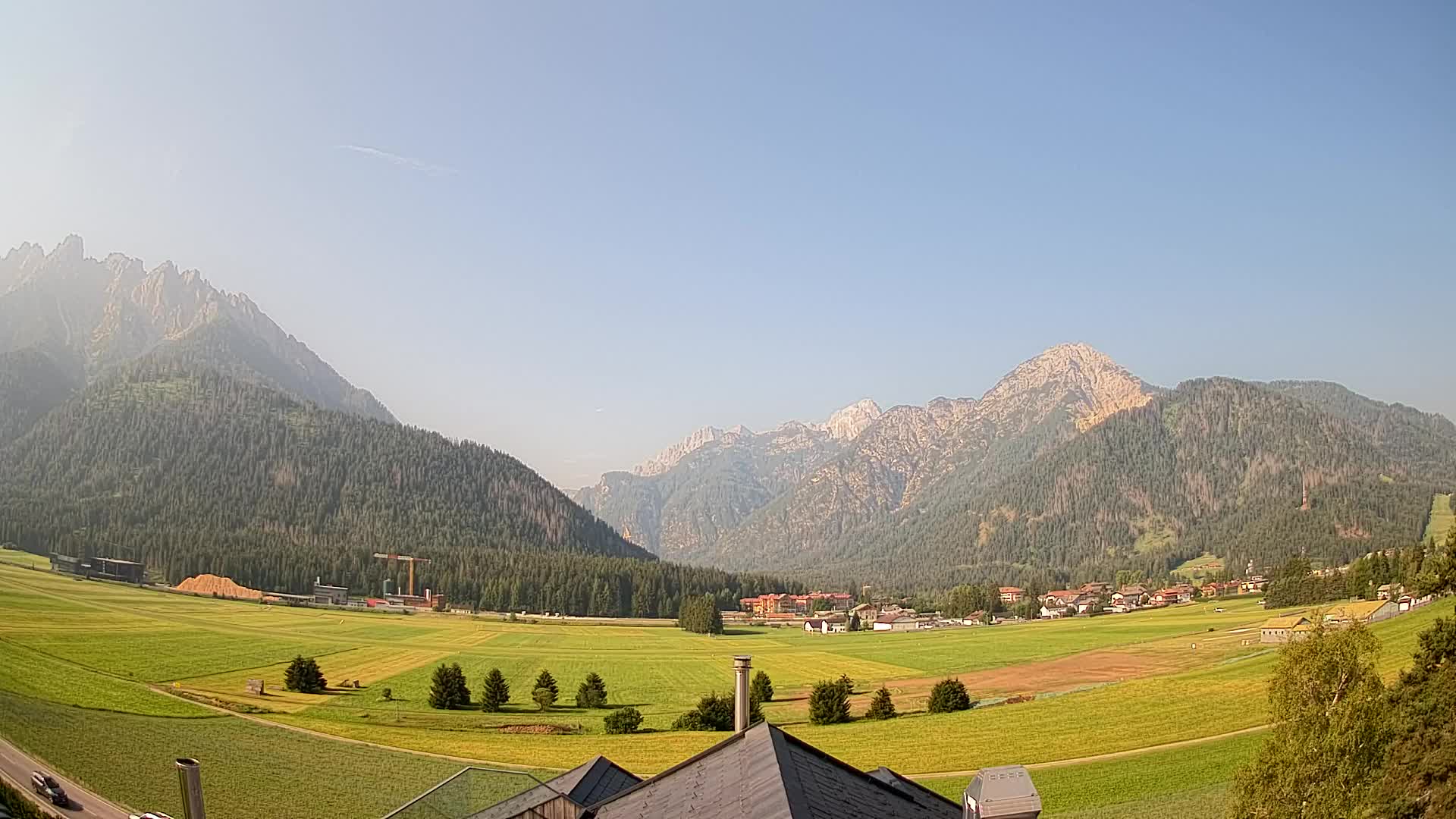 Webcam Dobbiaco Dolomiti – Vista dall’Hotel Rosengarten