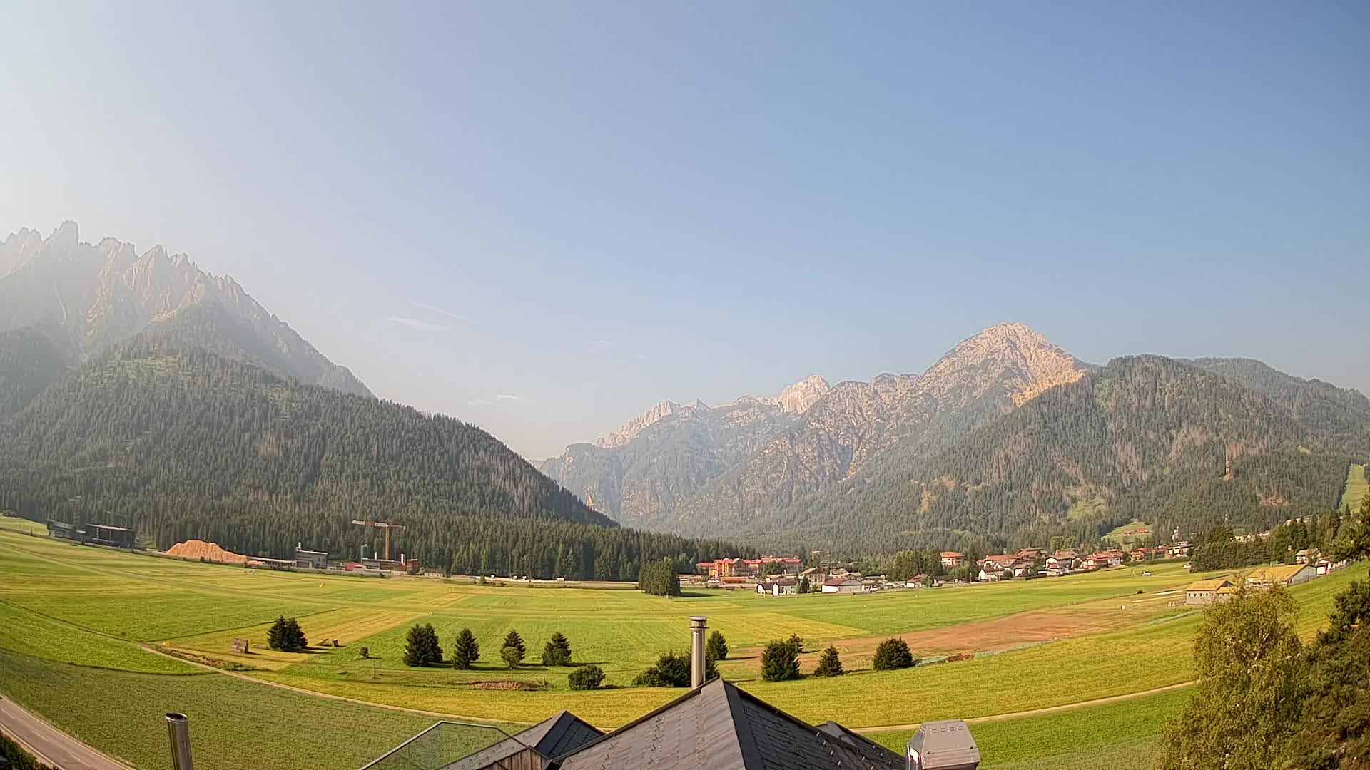 Webcam Toblach Dolomiten – Blick vom Hotel Rosengarten