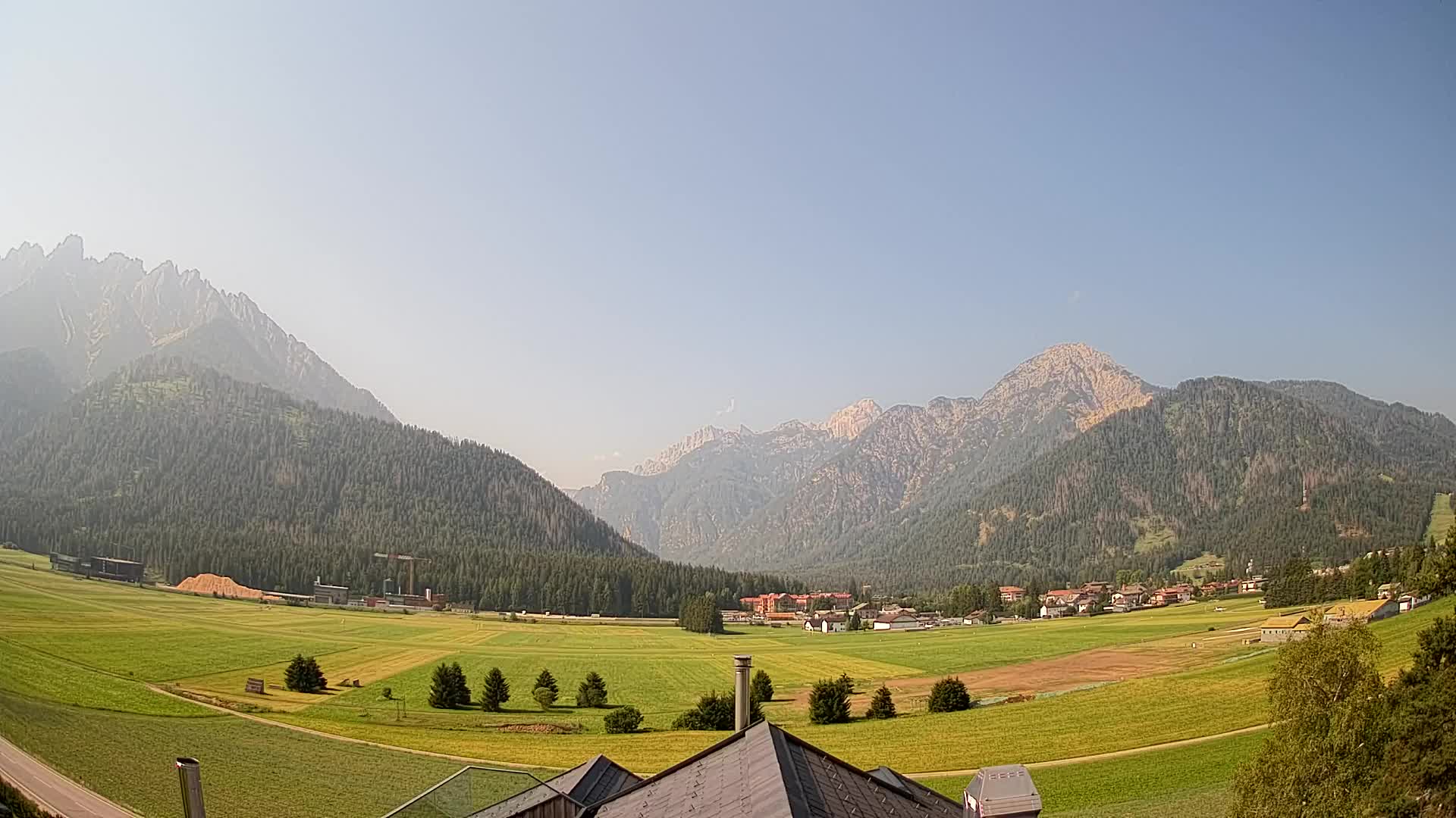 Webcam Toblach Dolomiten – Blick vom Hotel Rosengarten