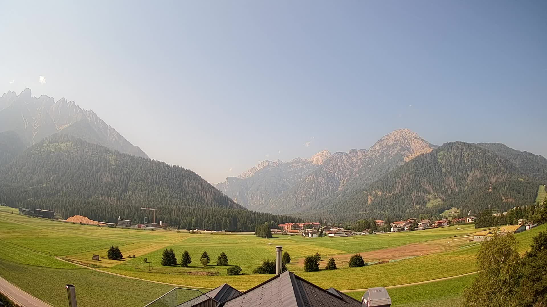 Webcam Toblach Dolomiten – Blick vom Hotel Rosengarten