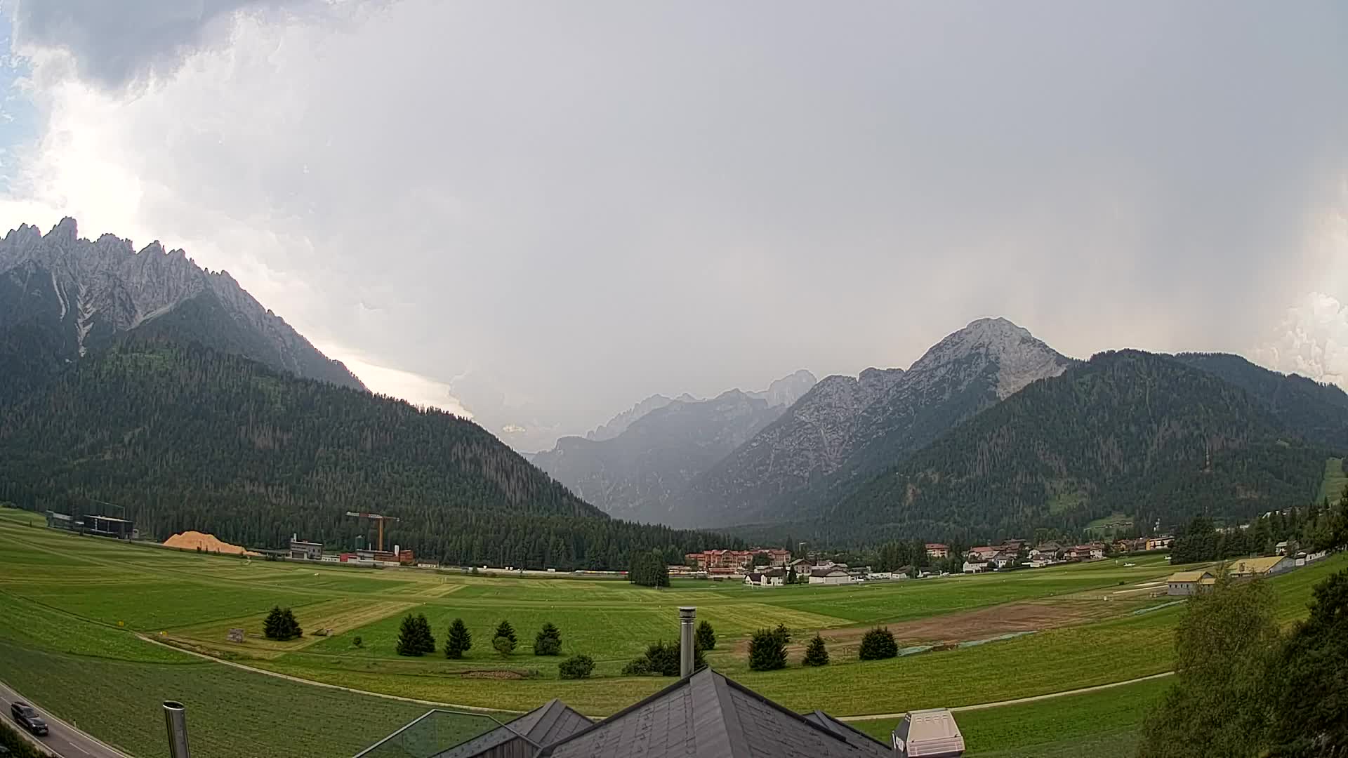 Webcam Toblach Dolomiten – Blick vom Hotel Rosengarten