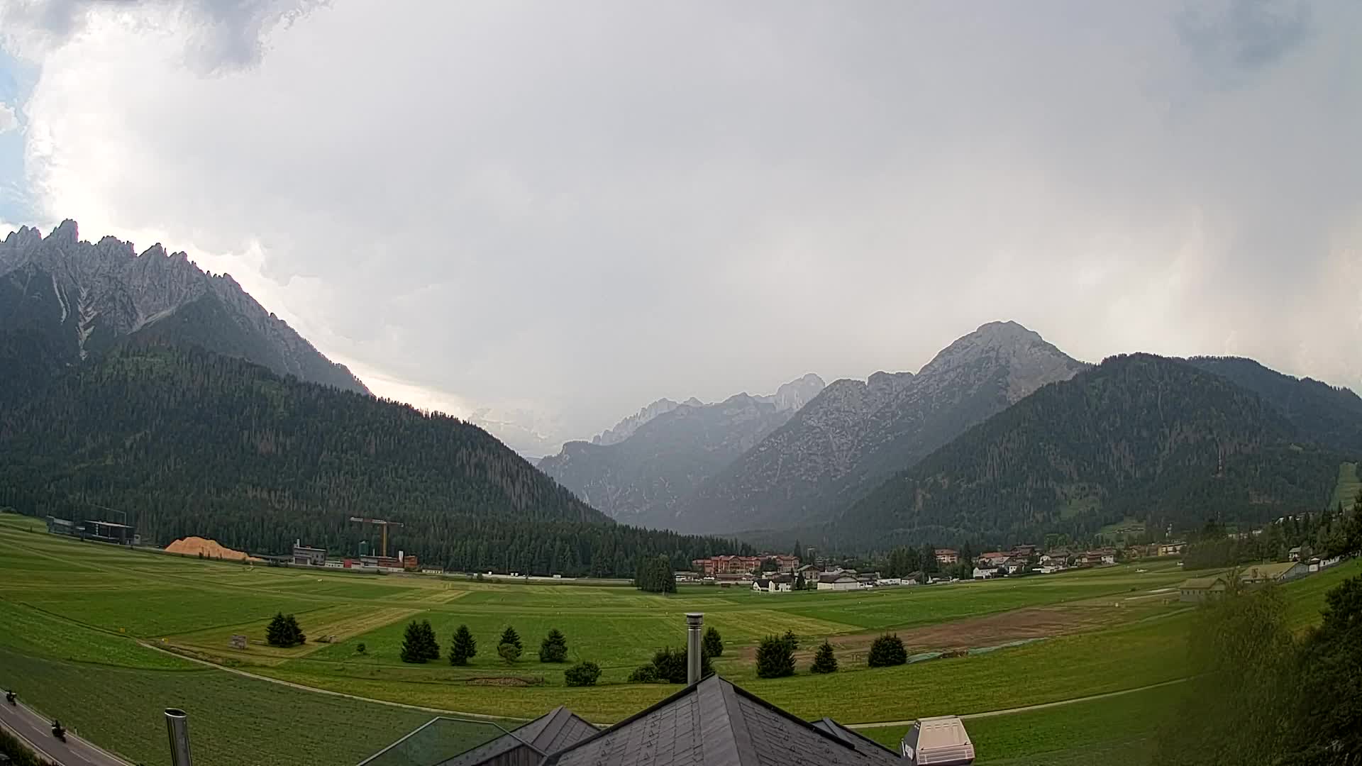 Webcam Toblach Dolomiten – Blick vom Hotel Rosengarten