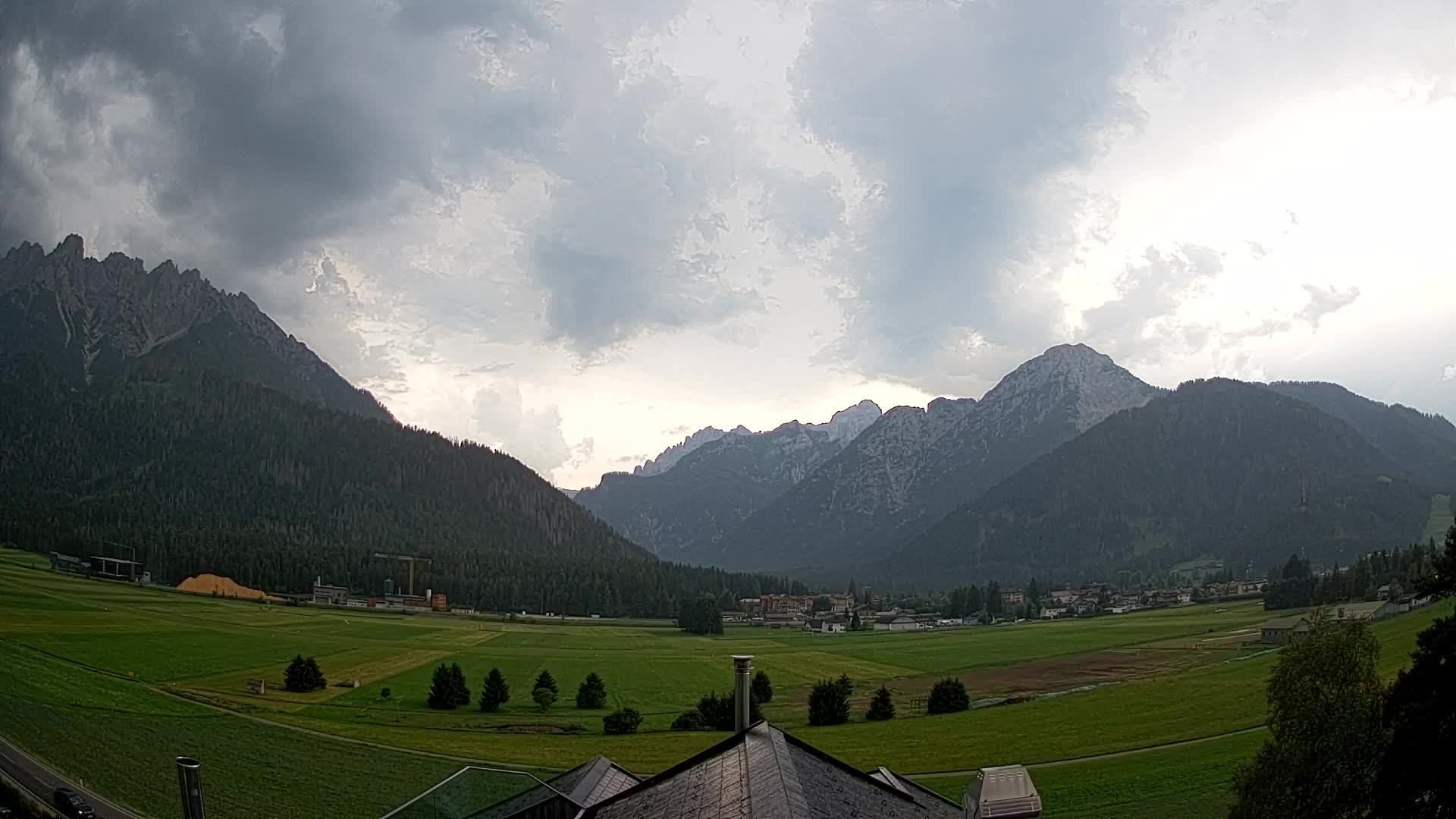 Webcam Toblach Dolomiten – Blick vom Hotel Rosengarten