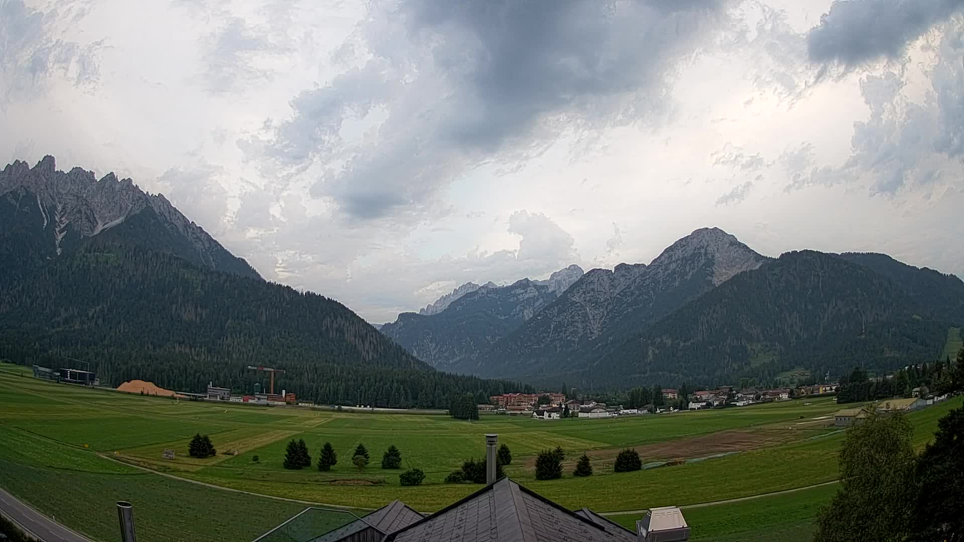 Webcam Toblach Dolomiten – Blick vom Hotel Rosengarten