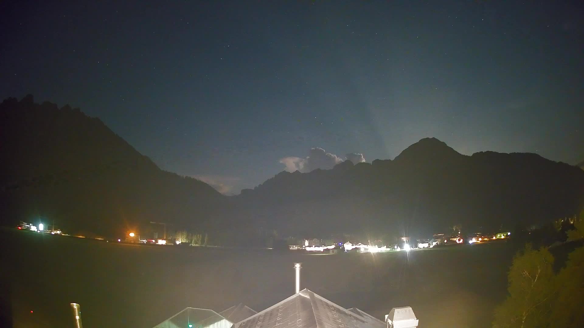 Webcam Toblach Dolomites – View from Hotel Rosengarten