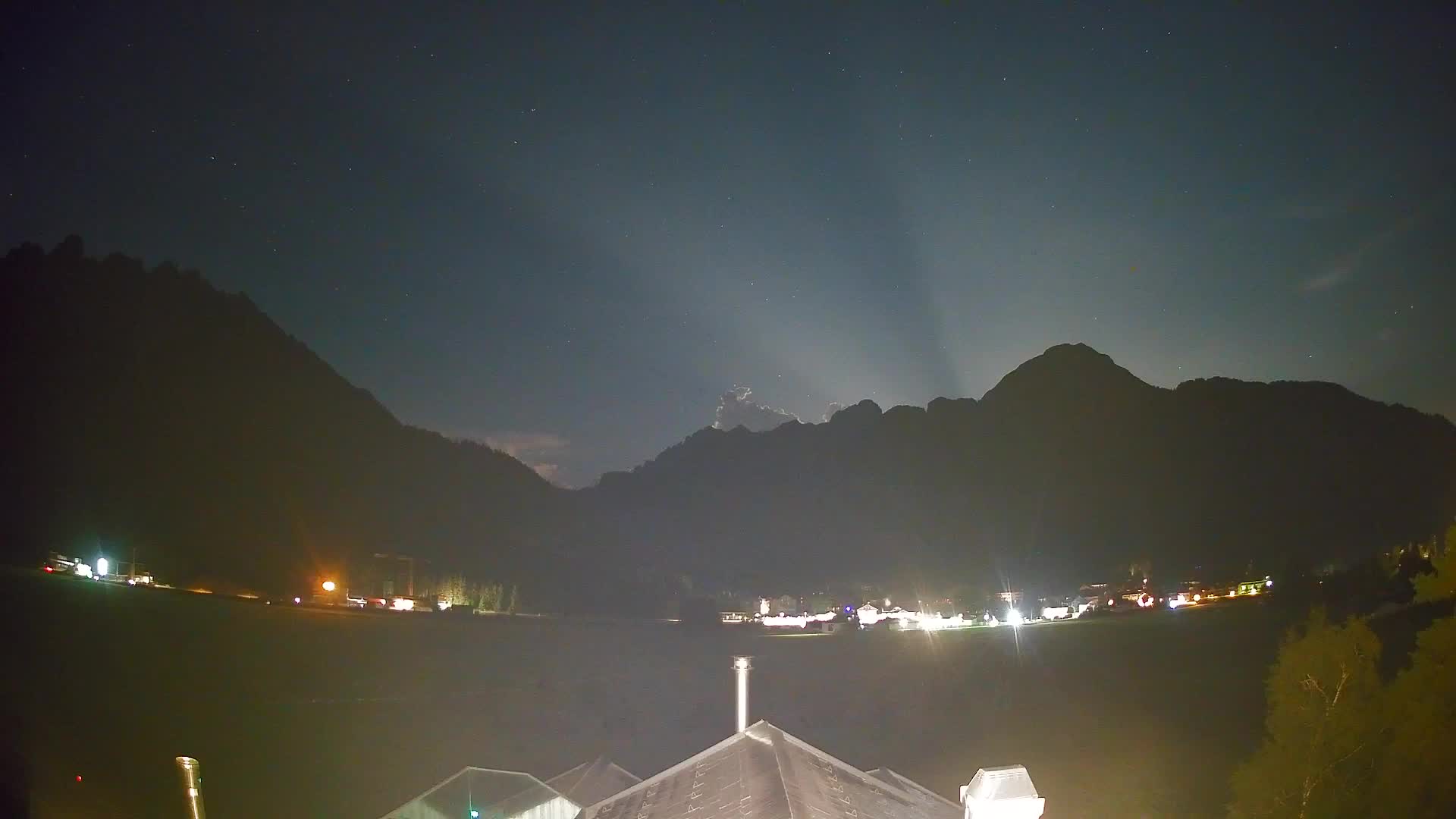 Webcam Toblach Dolomites – View from Hotel Rosengarten