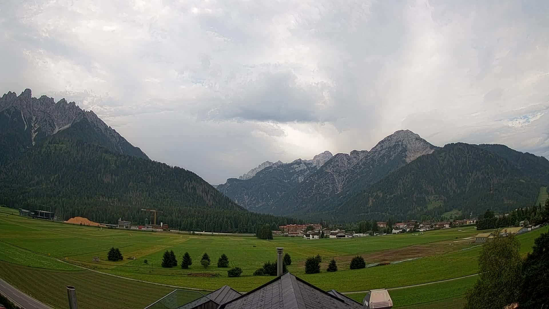 Webcam Toblach Dolomiten – Blick vom Hotel Rosengarten