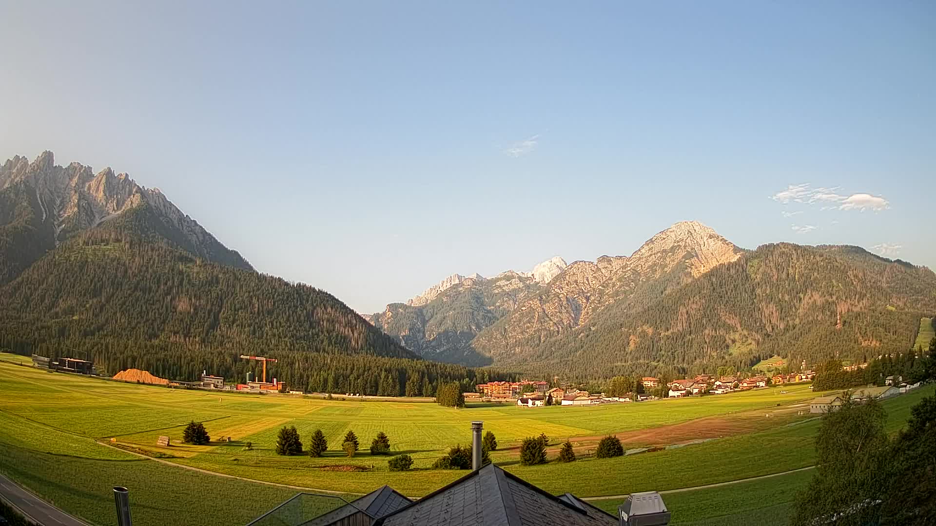 Webcam Dobbiaco Dolomiti – Vista dall’Hotel Rosengarten