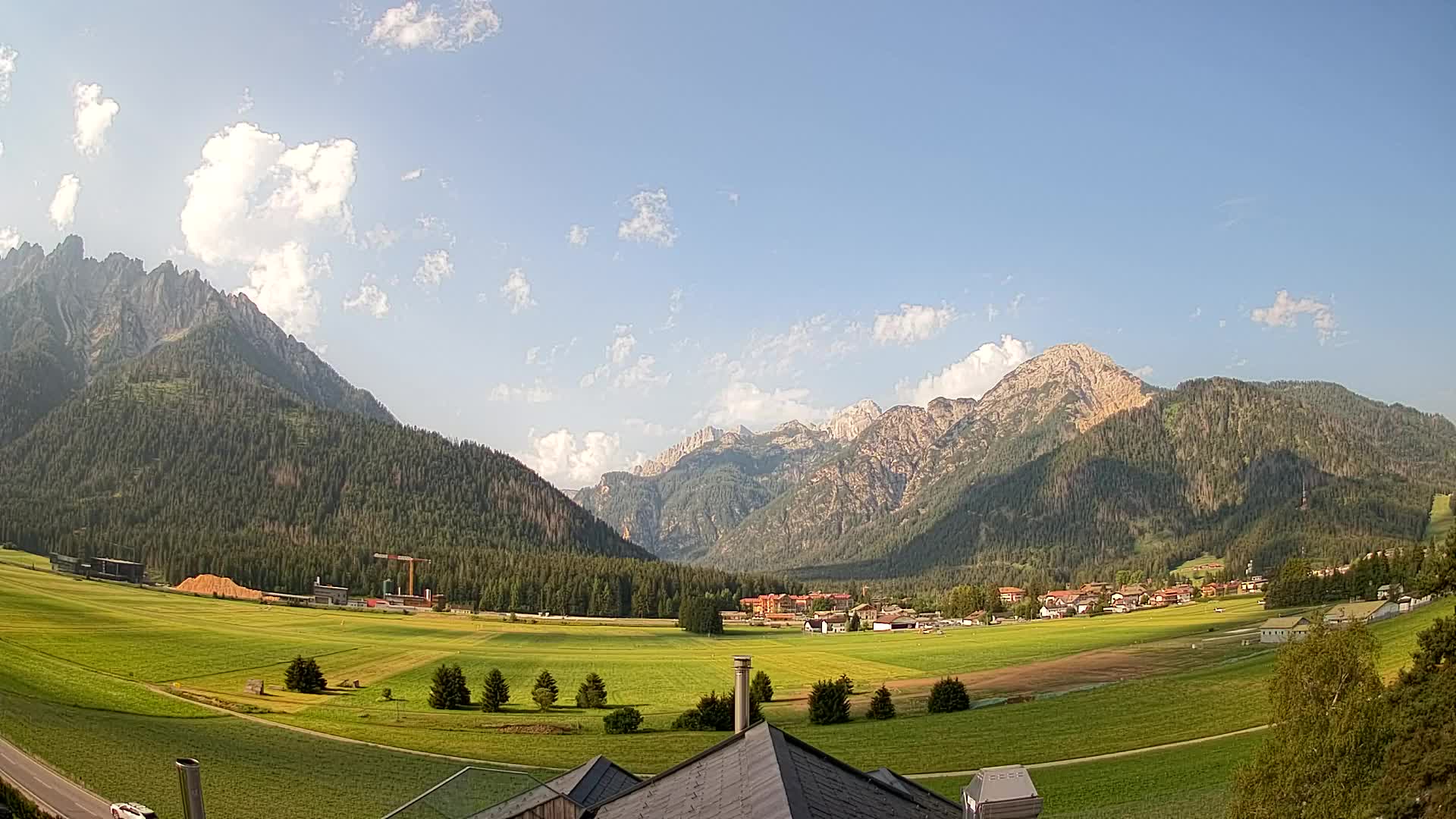 Webcam Dobbiaco Dolomiti – Vista dall’Hotel Rosengarten