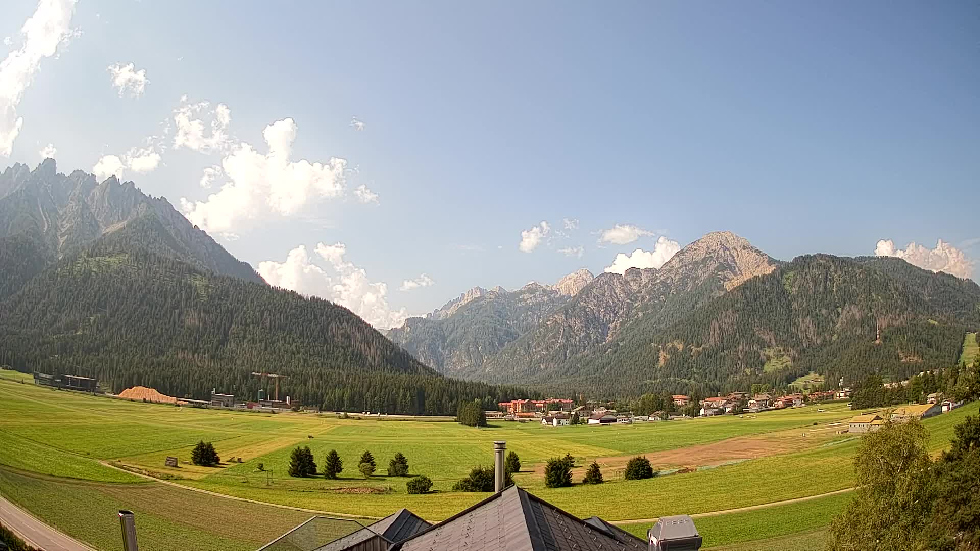 Webcam Toblach Dolomitas – Vista desde el Hotel Rosengarten