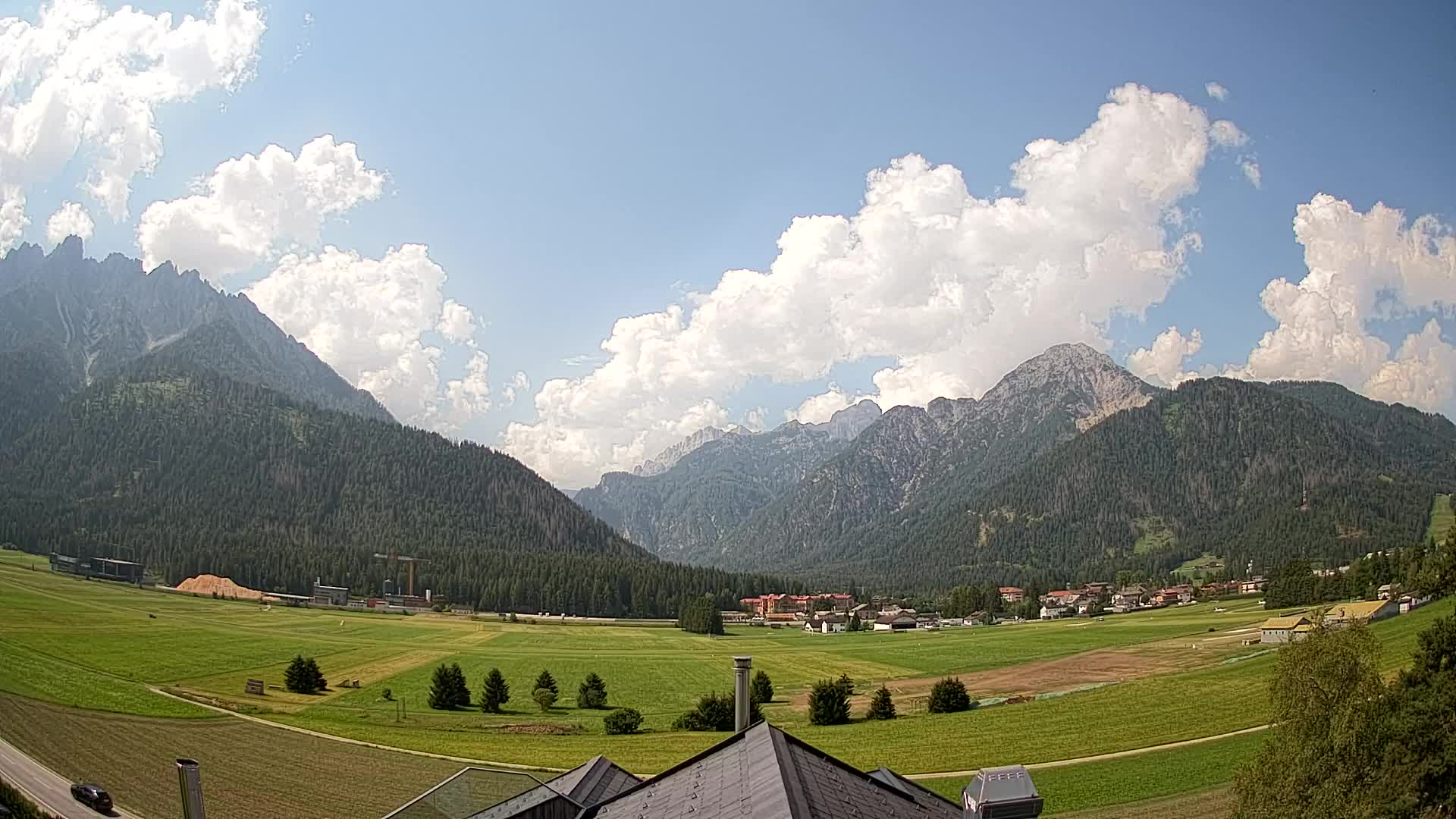 Webcam Dobbiaco Dolomiti – Vista dall’Hotel Rosengarten