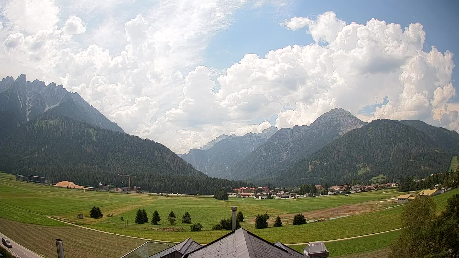 Webcam Dobbiaco Dolomiti – Vista dall’Hotel Rosengarten