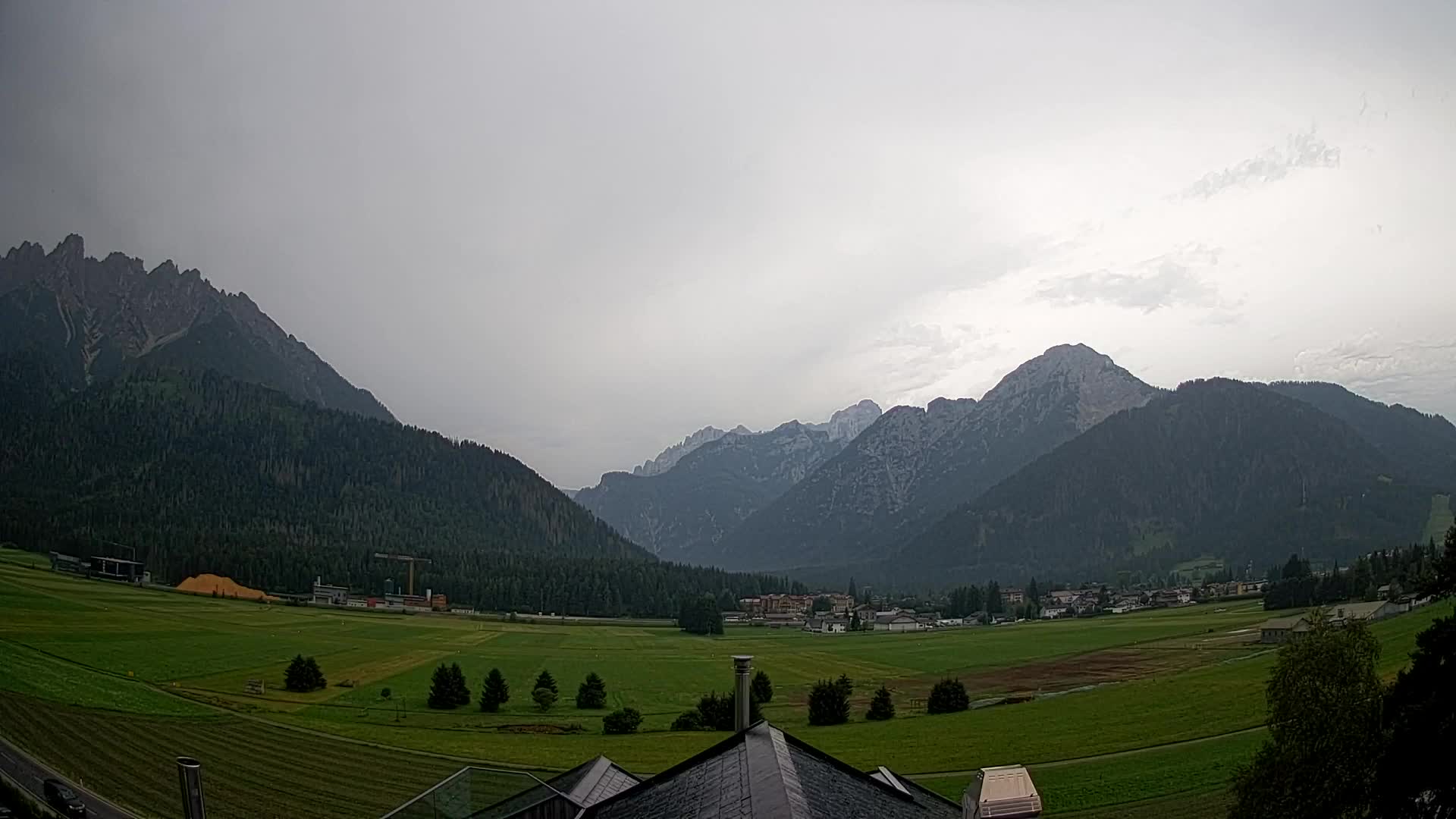 Webcam Toblach Dolomites – Vue depuis l’Hôtel Rosengarten