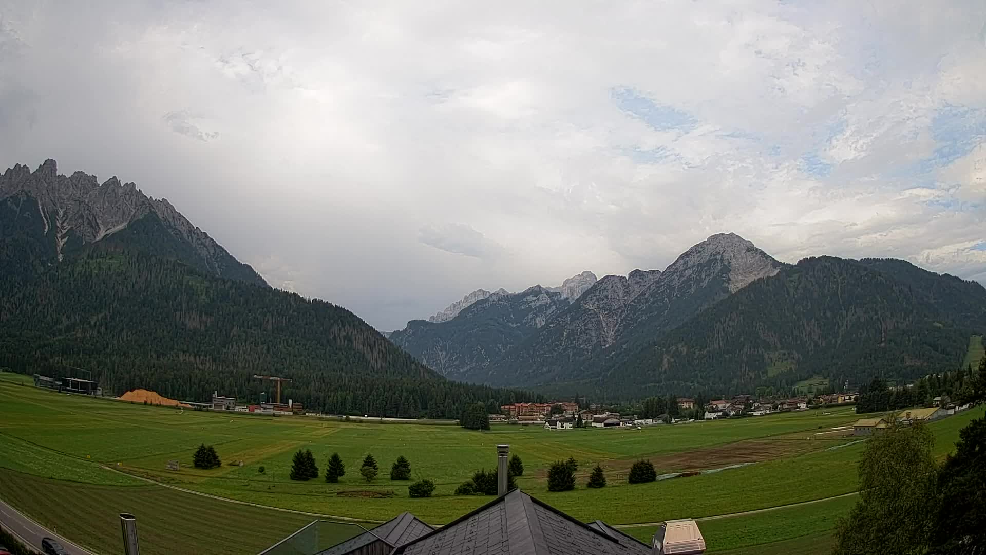 Webcam Toblach Dolomiten – Blick vom Hotel Rosengarten