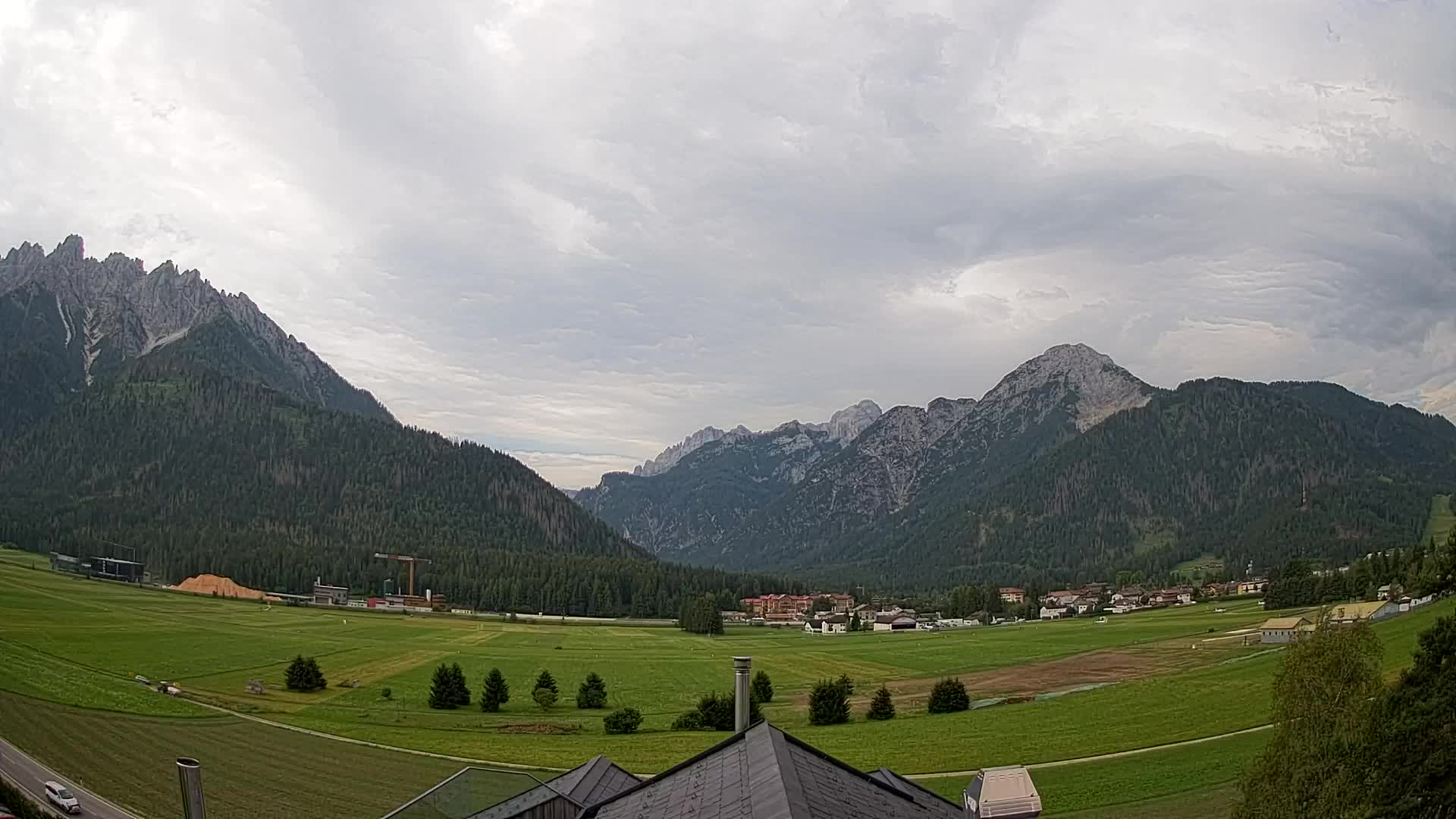 Webcam Toblach Dolomiten – Blick vom Hotel Rosengarten