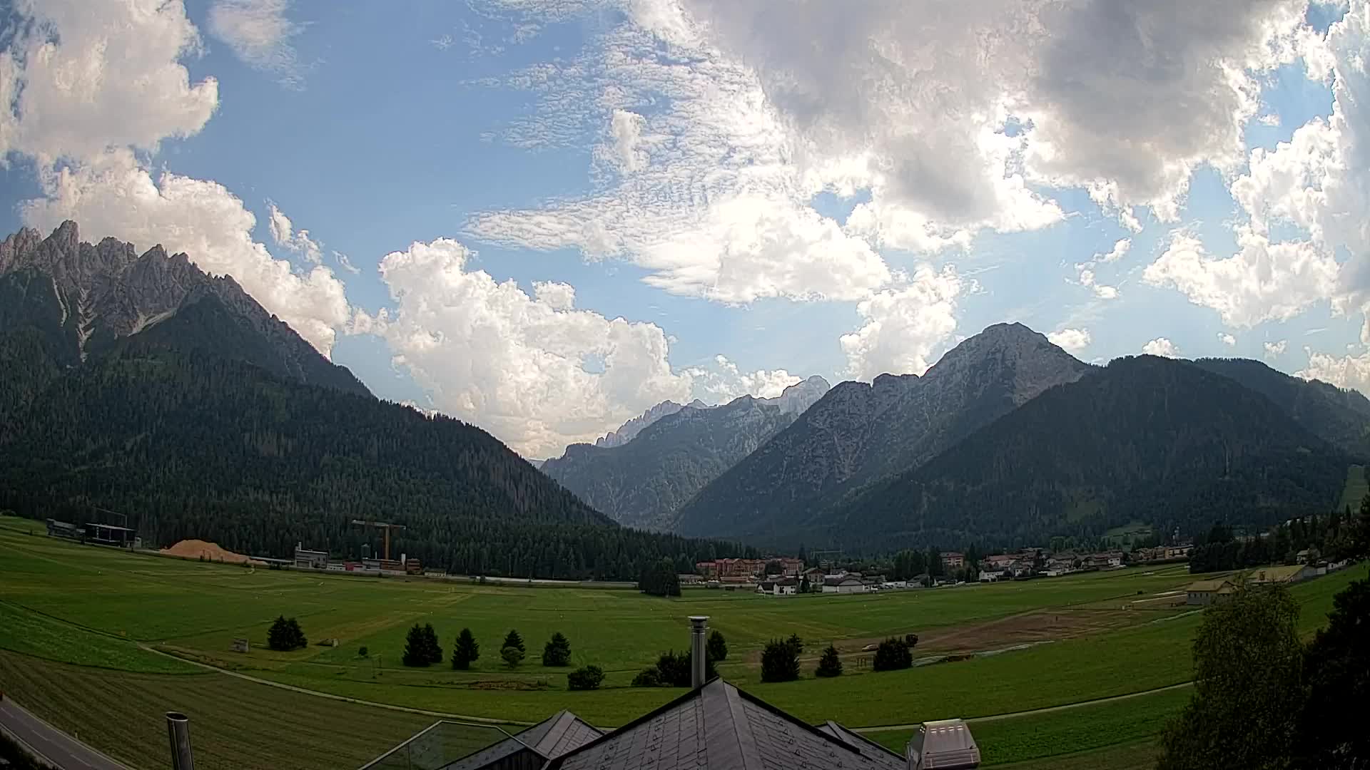 Webcam Toblach Dolomites – Vue depuis l’Hôtel Rosengarten