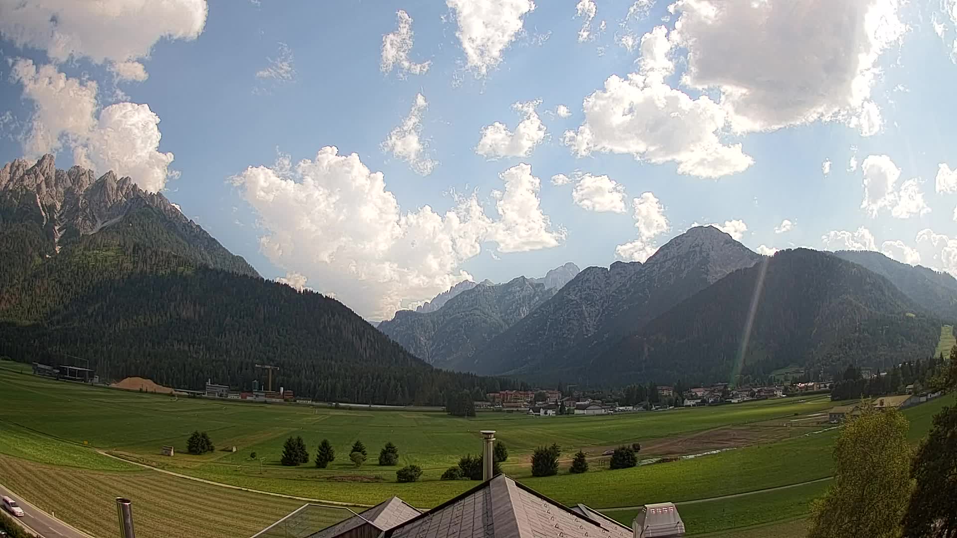 Webcam Toblach Dolomites – Vue depuis l’Hôtel Rosengarten